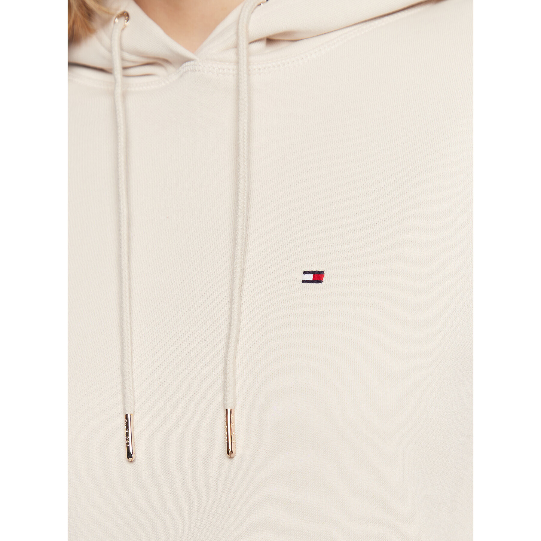 Tommy Hilfiger Mikina WW0WW32206 Béžová Regular Fit - Pepit.cz