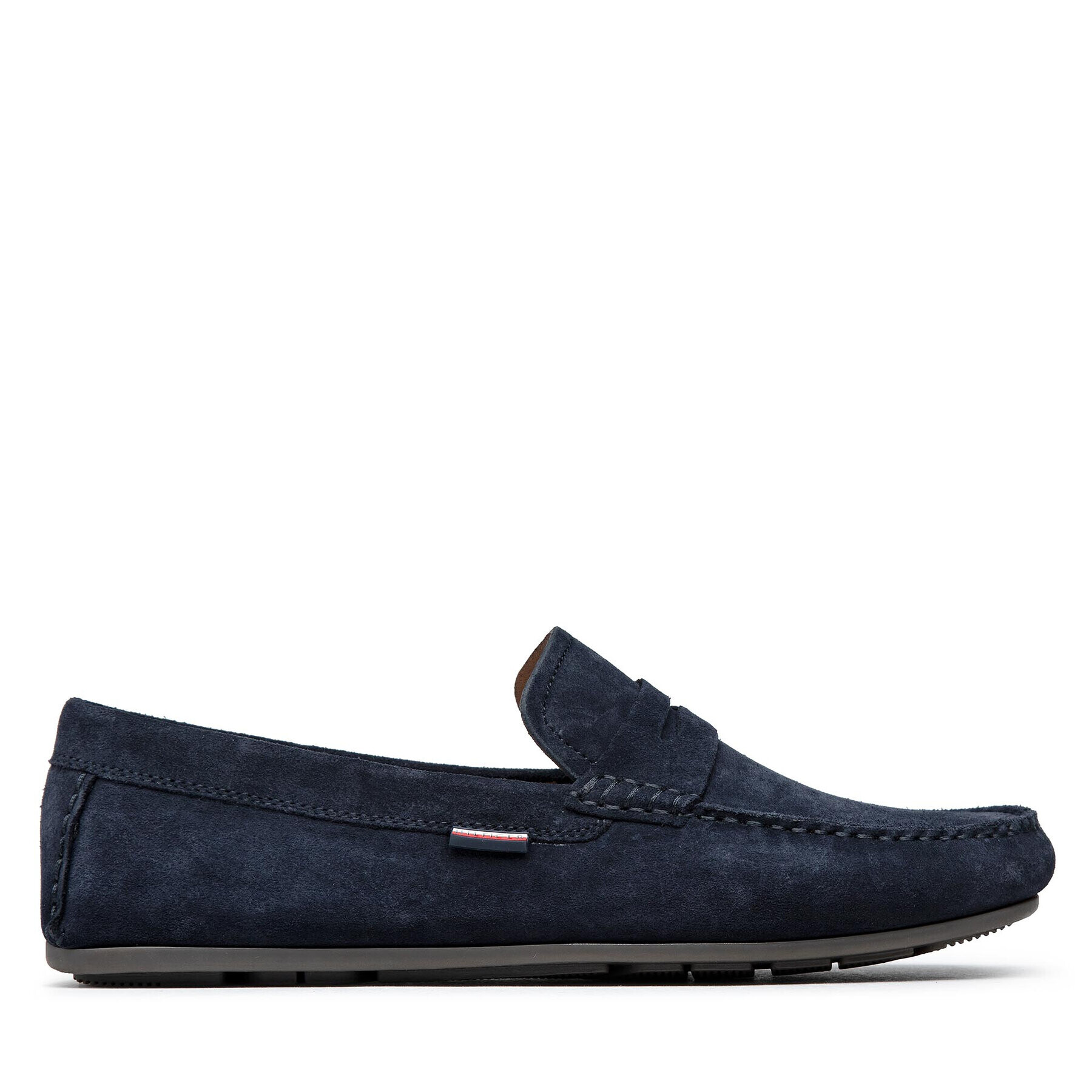 Tommy Hilfiger Mokasíny Classic Suede Penny Loafer FM0FM02725 Tmavomodrá - Pepit.cz