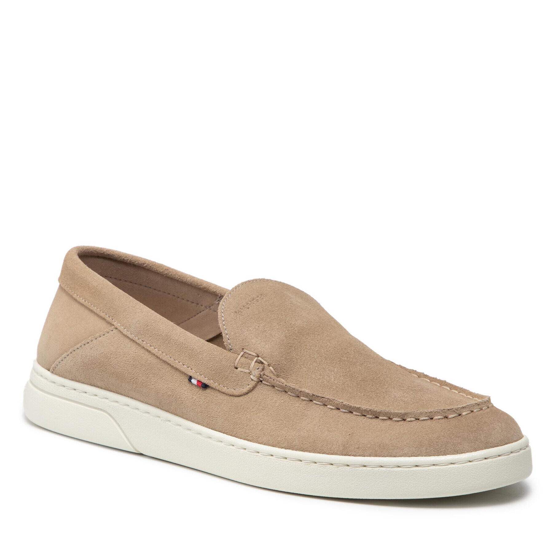 Tommy Hilfiger Mokasíny Th Comfort Hybrid Loafer M FM0FM04086 Béžová - Pepit.cz