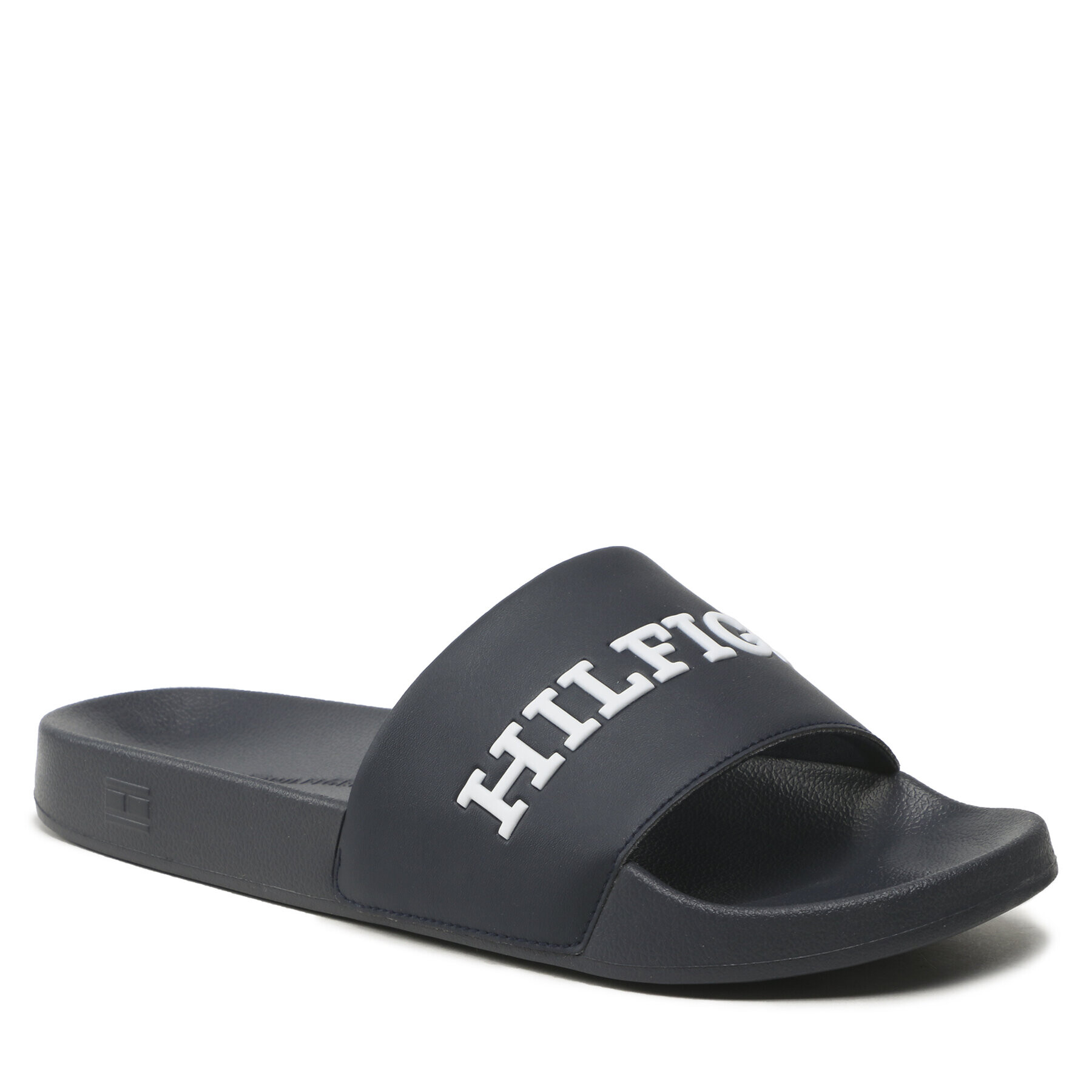 Tommy Hilfiger Nazouváky 3D Print Hilfiger Pool Slide FM0FM04612 Tmavomodrá - Pepit.cz