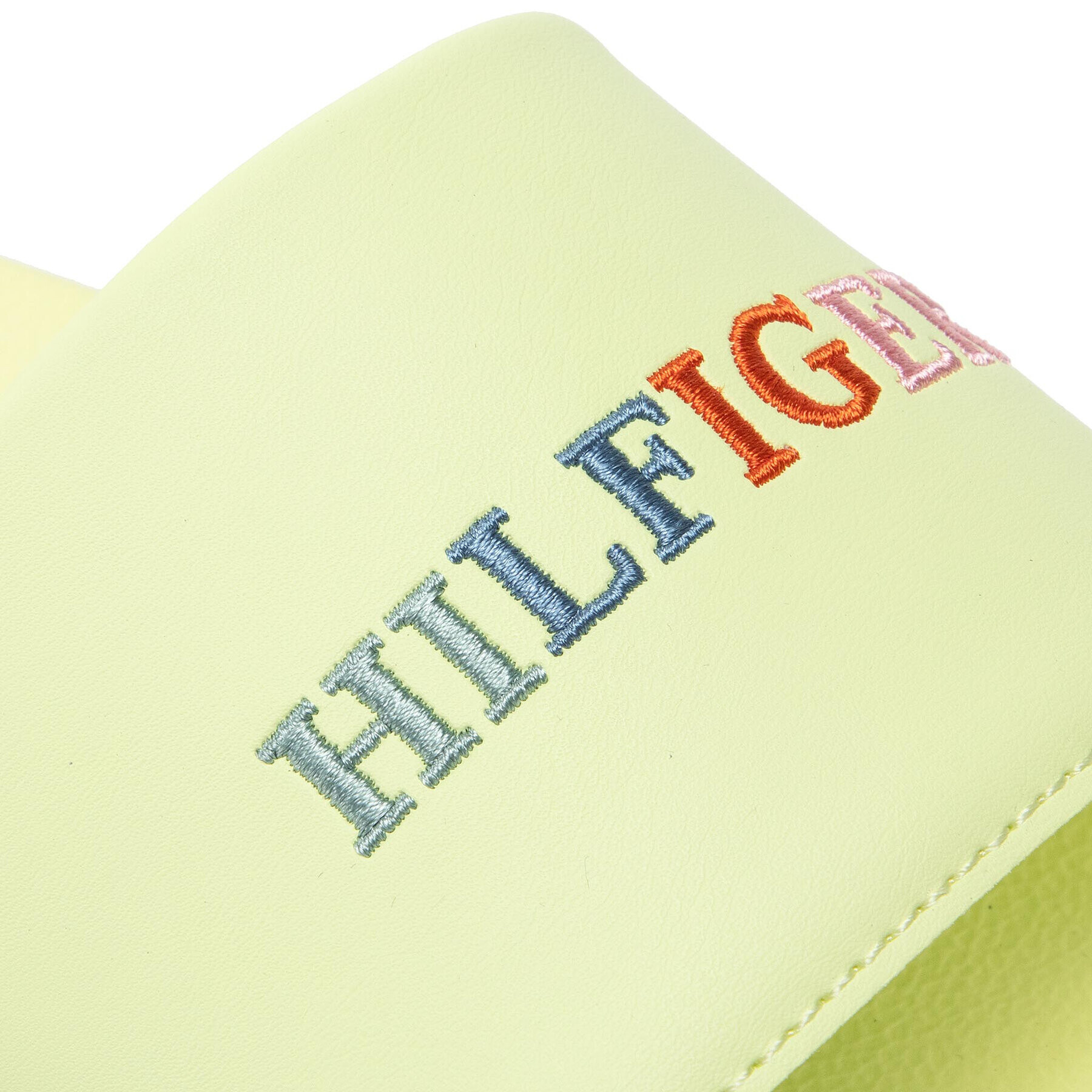 Tommy Hilfiger Nazouváky Colorful Hilfiger Pool Slide FM0FM04060 Zelená - Pepit.cz