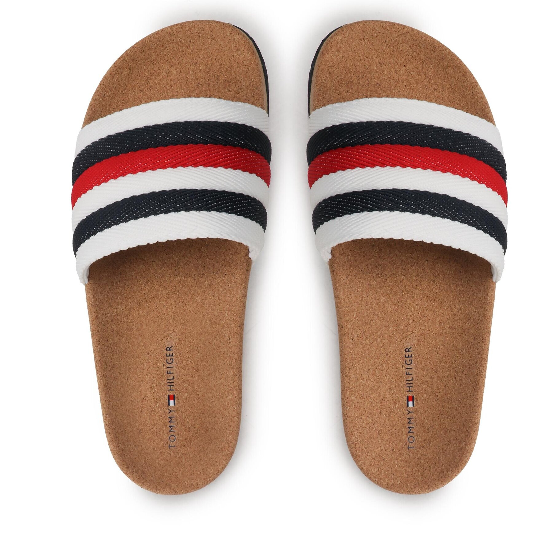 Tommy Hilfiger Nazouváky Corporate Cork Pool Slide FM0FM04466 Barevná - Pepit.cz