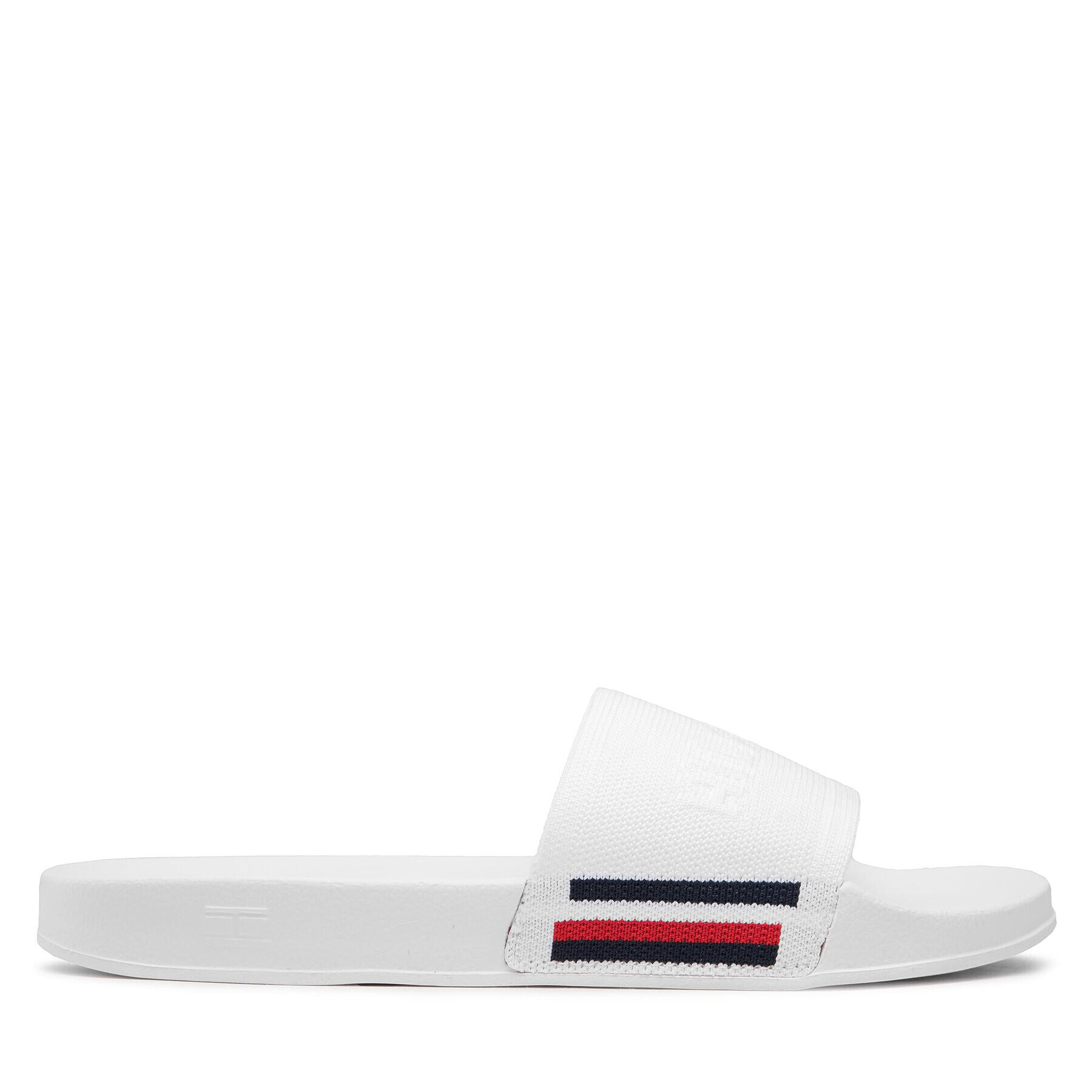 Tommy Hilfiger Nazouváky Corporate Knitted Beach Sandal FM0FM04062 Bílá - Pepit.cz