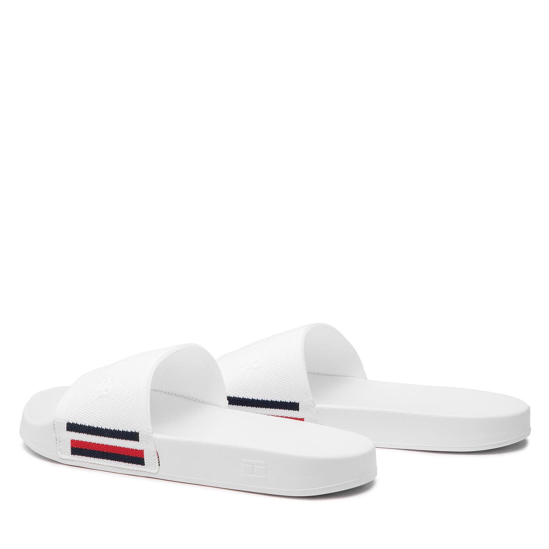 Tommy Hilfiger Nazouváky Corporate Knitted Beach Sandal FM0FM04062 Bílá - Pepit.cz