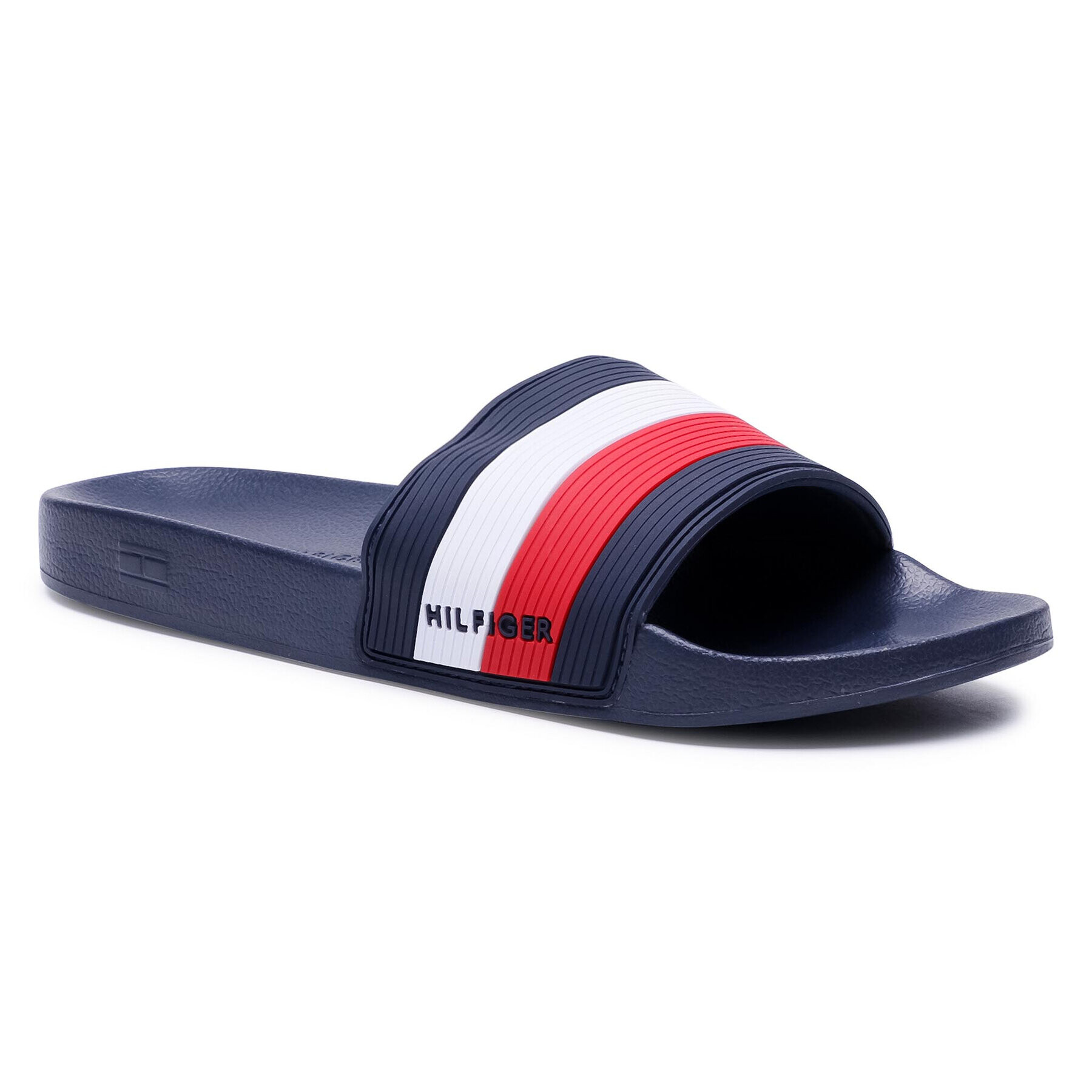 Tommy Hilfiger Nazouváky Essential Coraporate Pool Slide FM0FM03375 Tmavomodrá - Pepit.cz