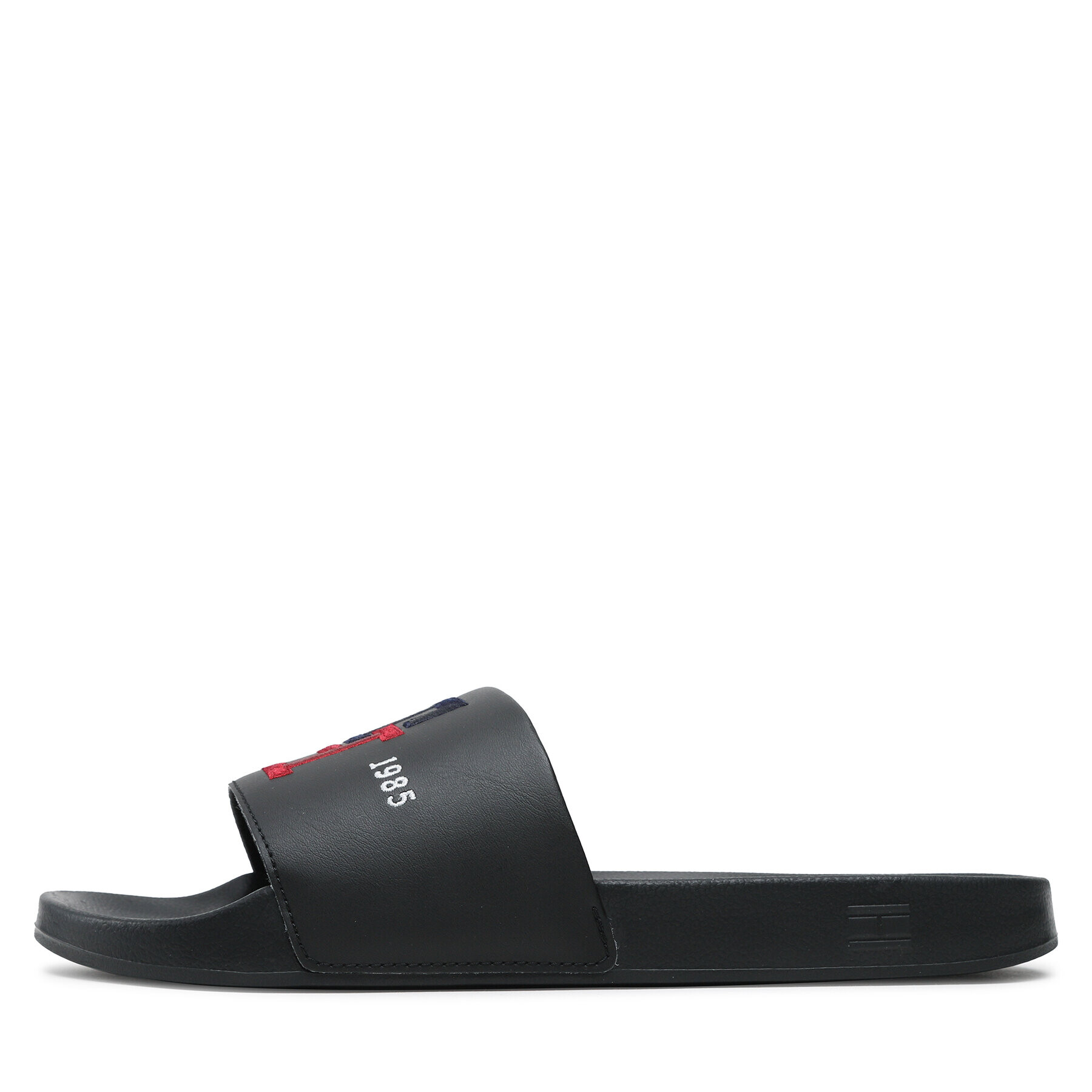 Tommy Hilfiger Nazouváky Th Embroidery Pool Slide FM0FM04465 Černá - Pepit.cz