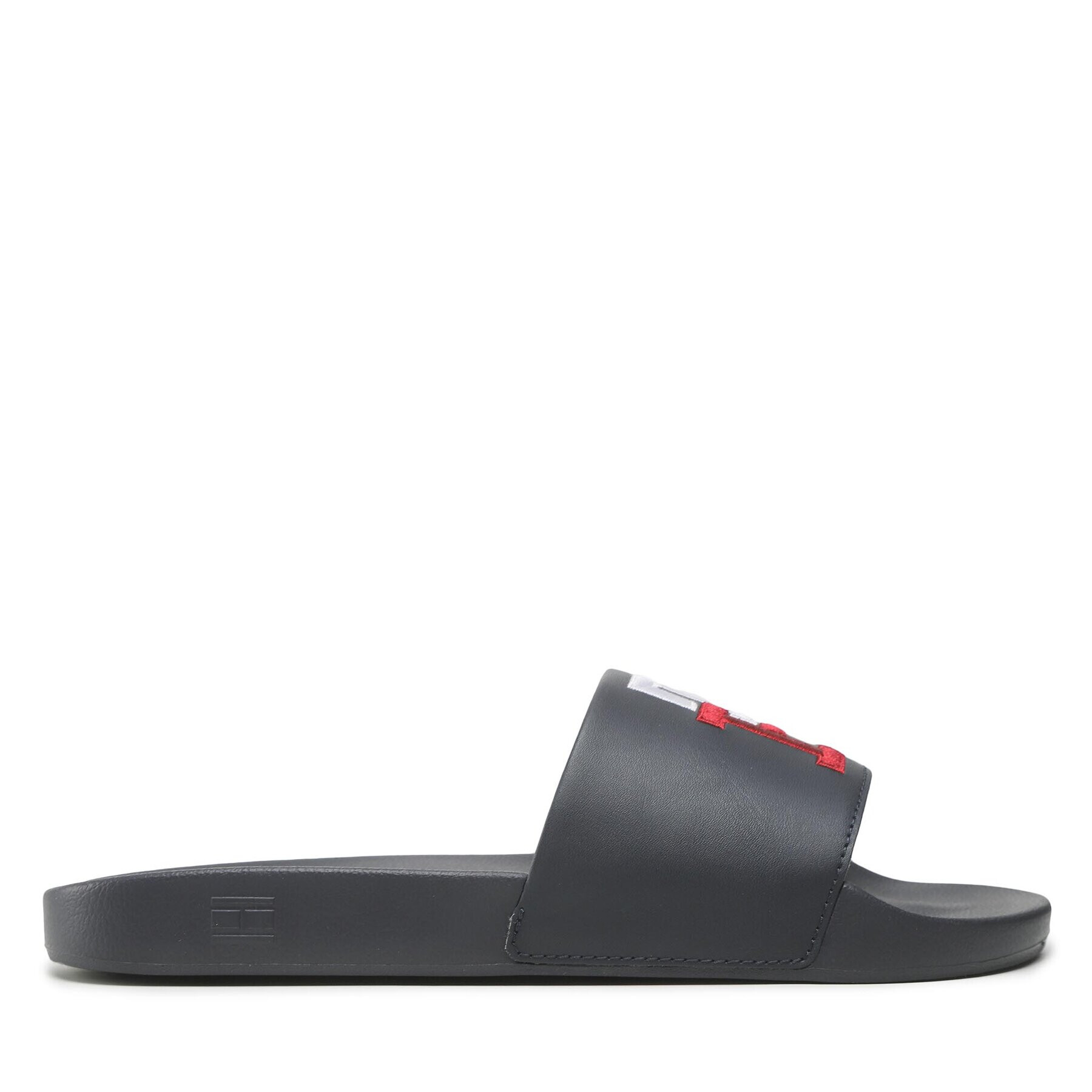 Tommy Hilfiger Nazouváky Th Raised Embroidery Pool Slide FM0FM04349 Tmavomodrá - Pepit.cz