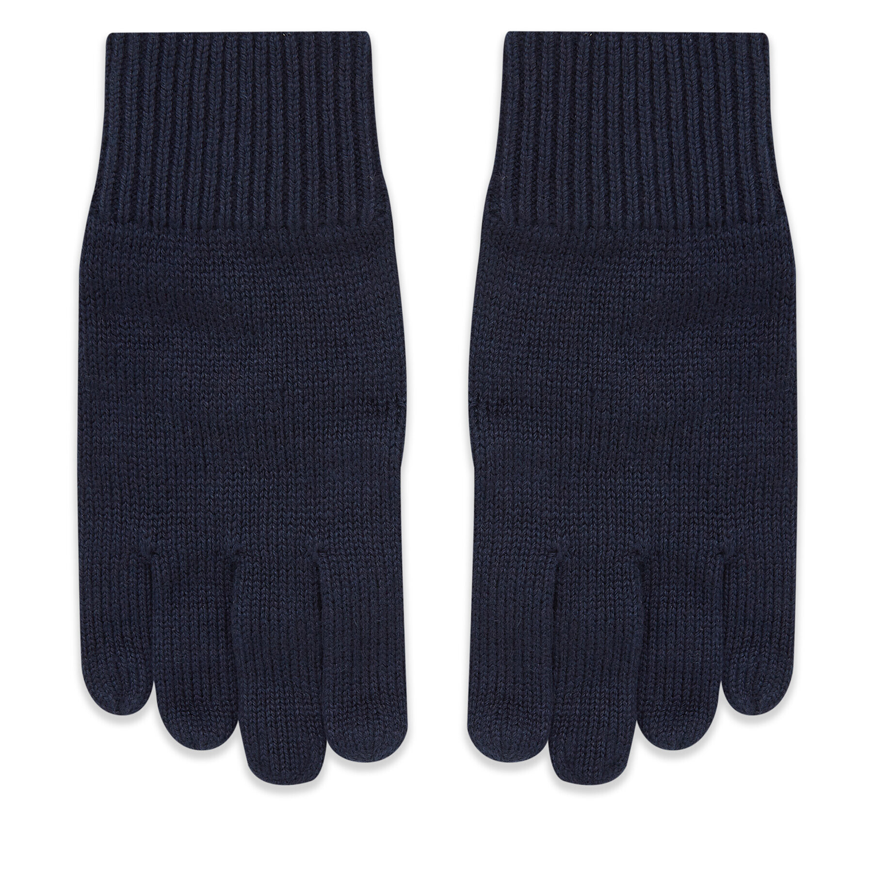 Tommy Hilfiger Pánské rukavice Essential Flag Knitted Gloves AM0AM11048 Tmavomodrá - Pepit.cz