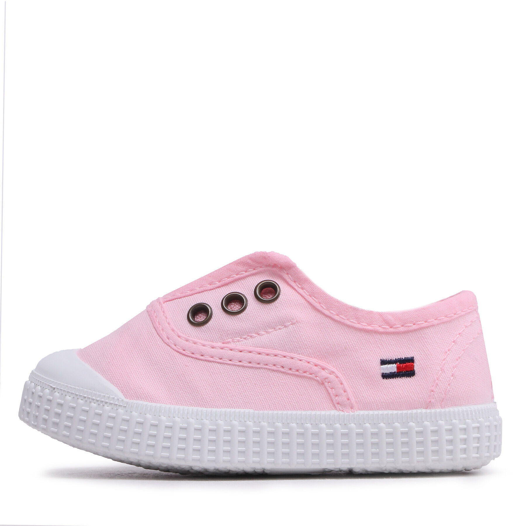 Tommy Hilfiger Plátěnky Low Cut Easy-On Sneaker T1A9-32674-0890 M Růžová - Pepit.cz