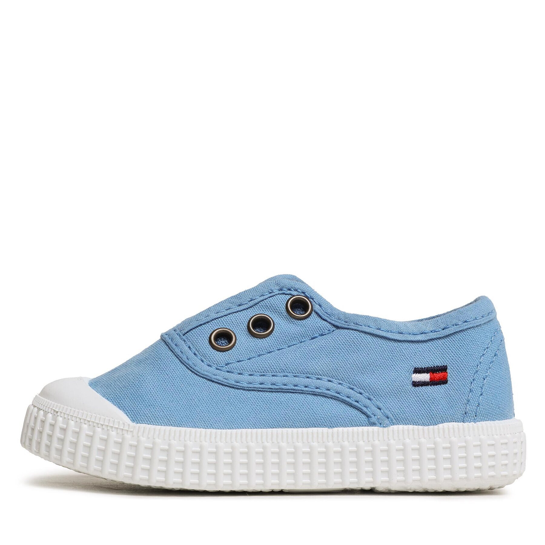 Tommy Hilfiger Plátěnky Low Cut Easy T1X9-32824-0890 M Modrá - Pepit.cz