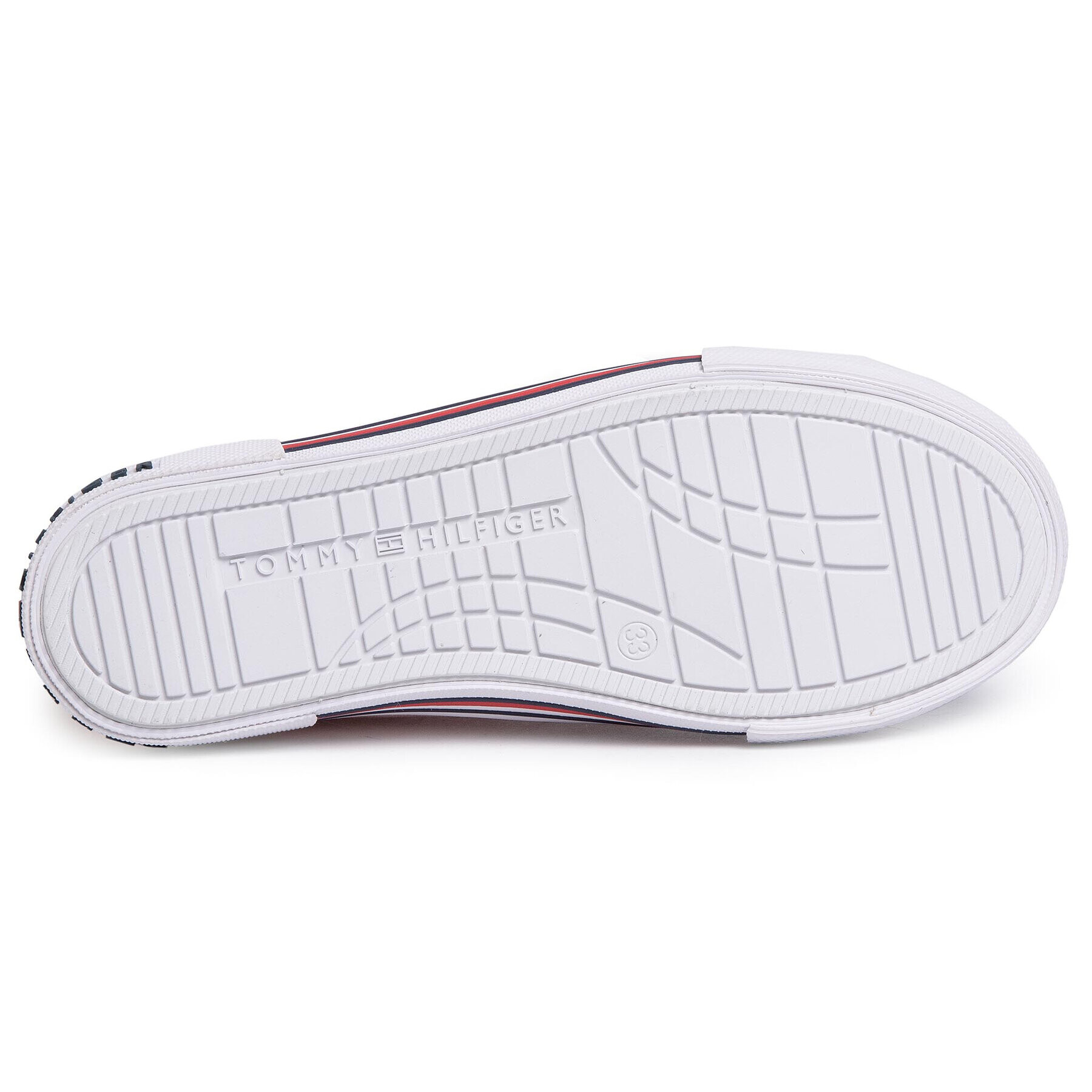 Tommy Hilfiger Plátěnky Low Cut Lace-Up Sneaker T3A4-30605-0890 S Růžová - Pepit.cz