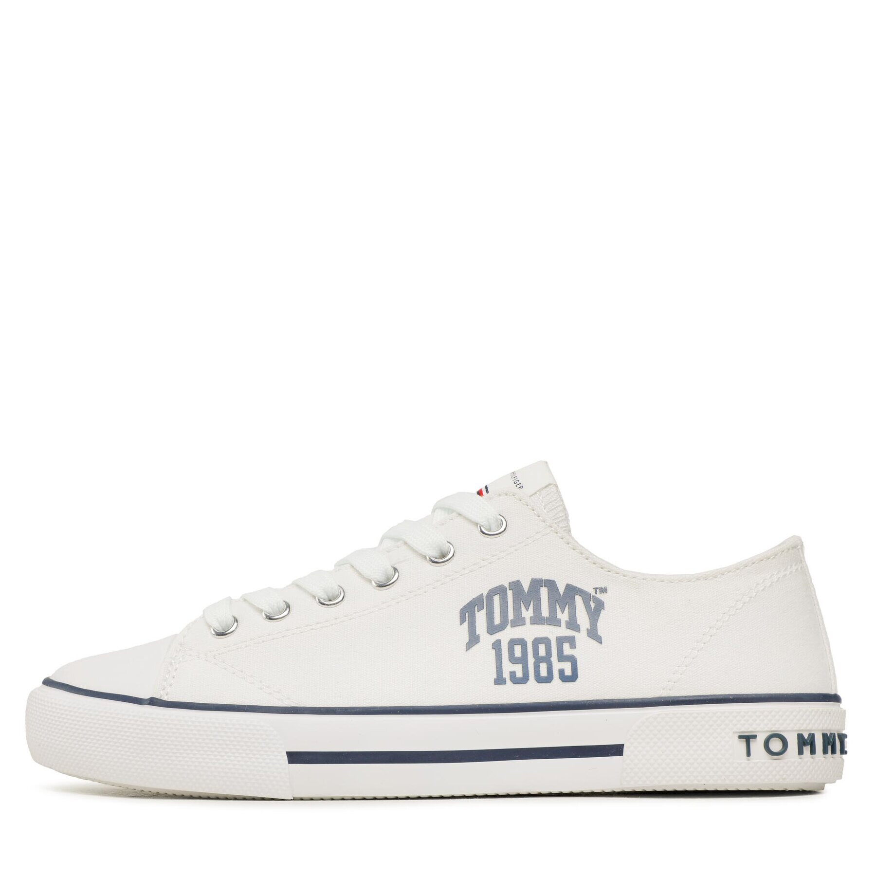 Tommy Hilfiger Plátěnky Varisty Low Cut Lace-Up Sneaker T3X9-32833-0890 S Bílá - Pepit.cz