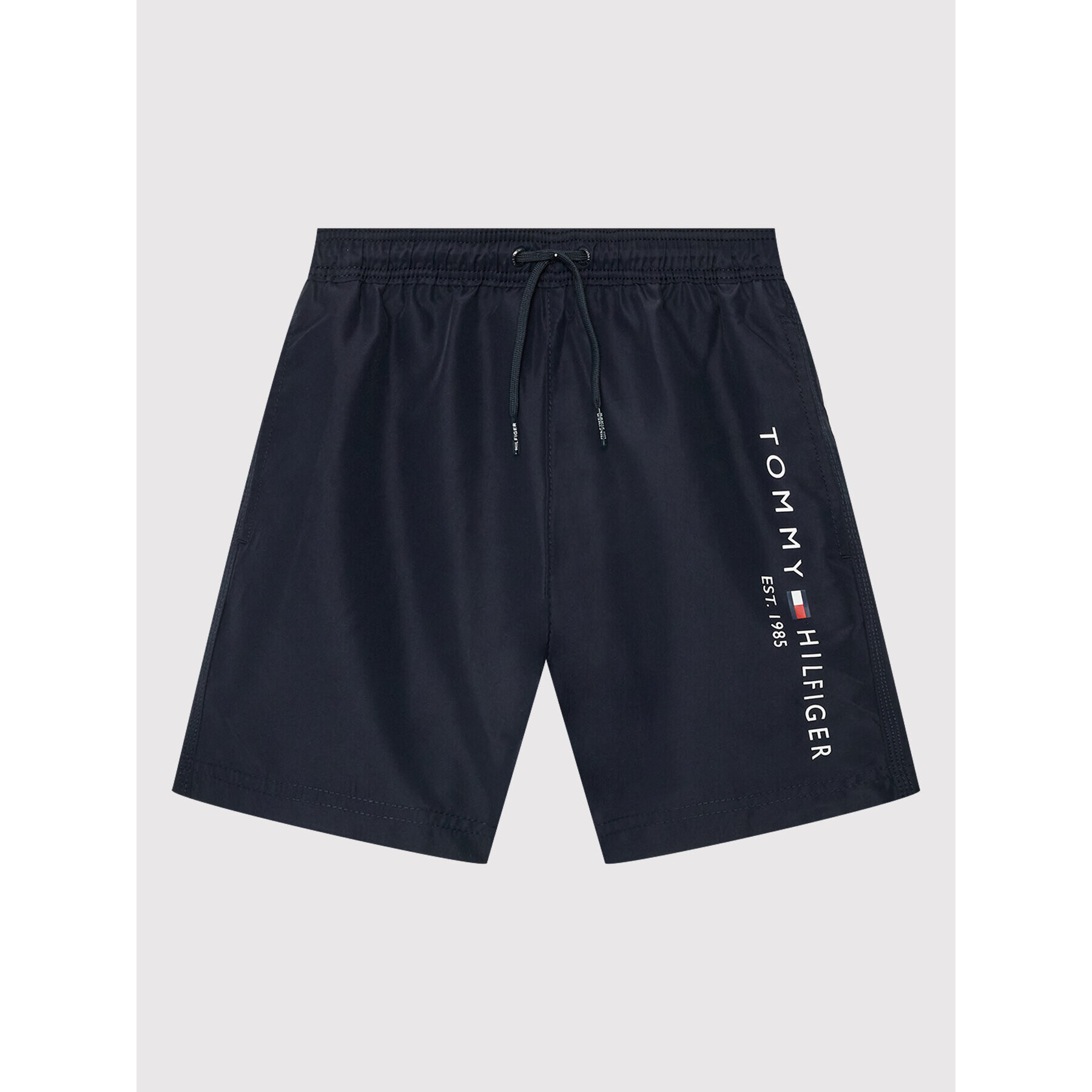 Tommy Hilfiger Plavecké šortky Established UB0UB00378 Tmavomodrá Regular Fit - Pepit.cz