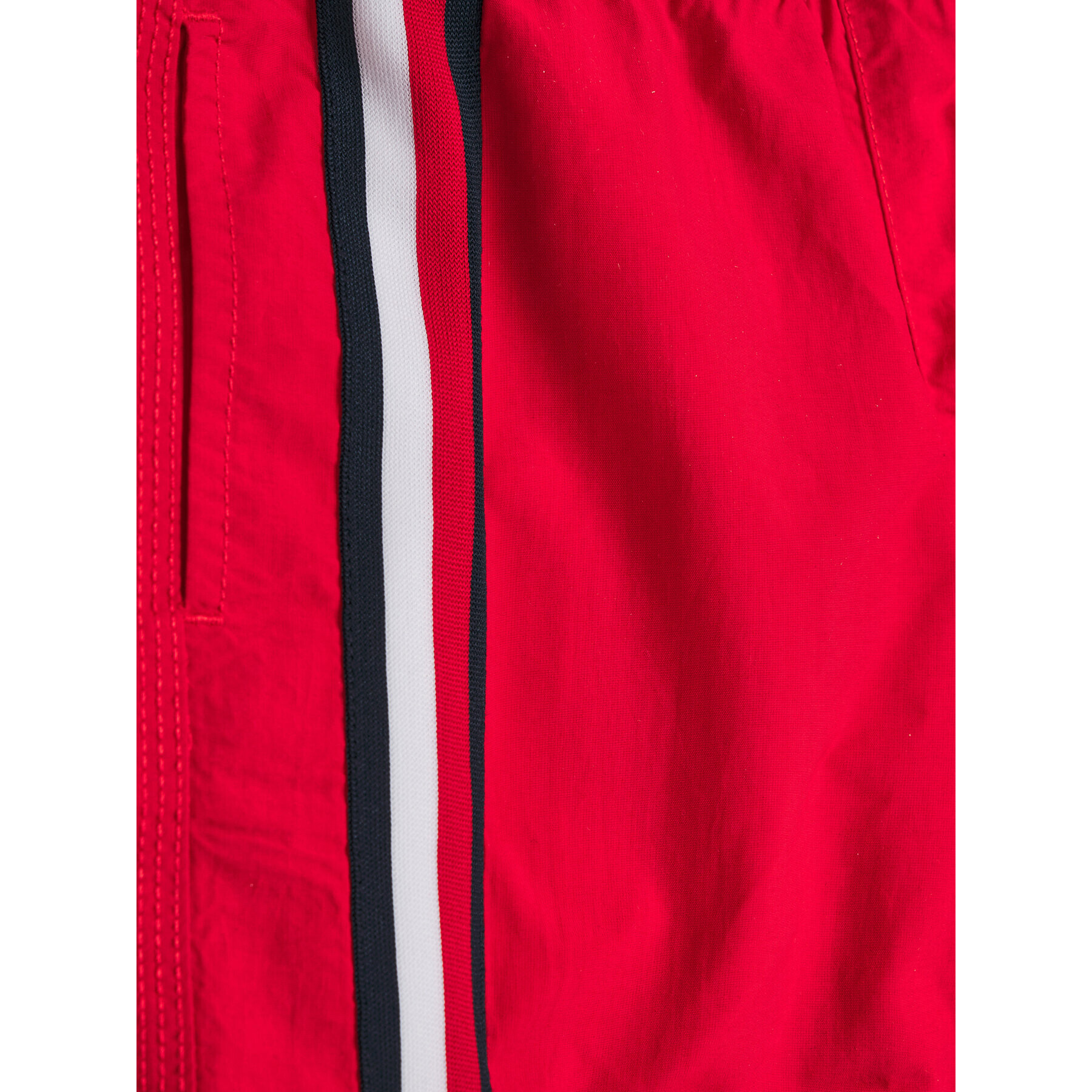 Tommy Hilfiger Plavecké šortky Medium Drawstring UB0UB00282 D Červená Regular Fit - Pepit.cz