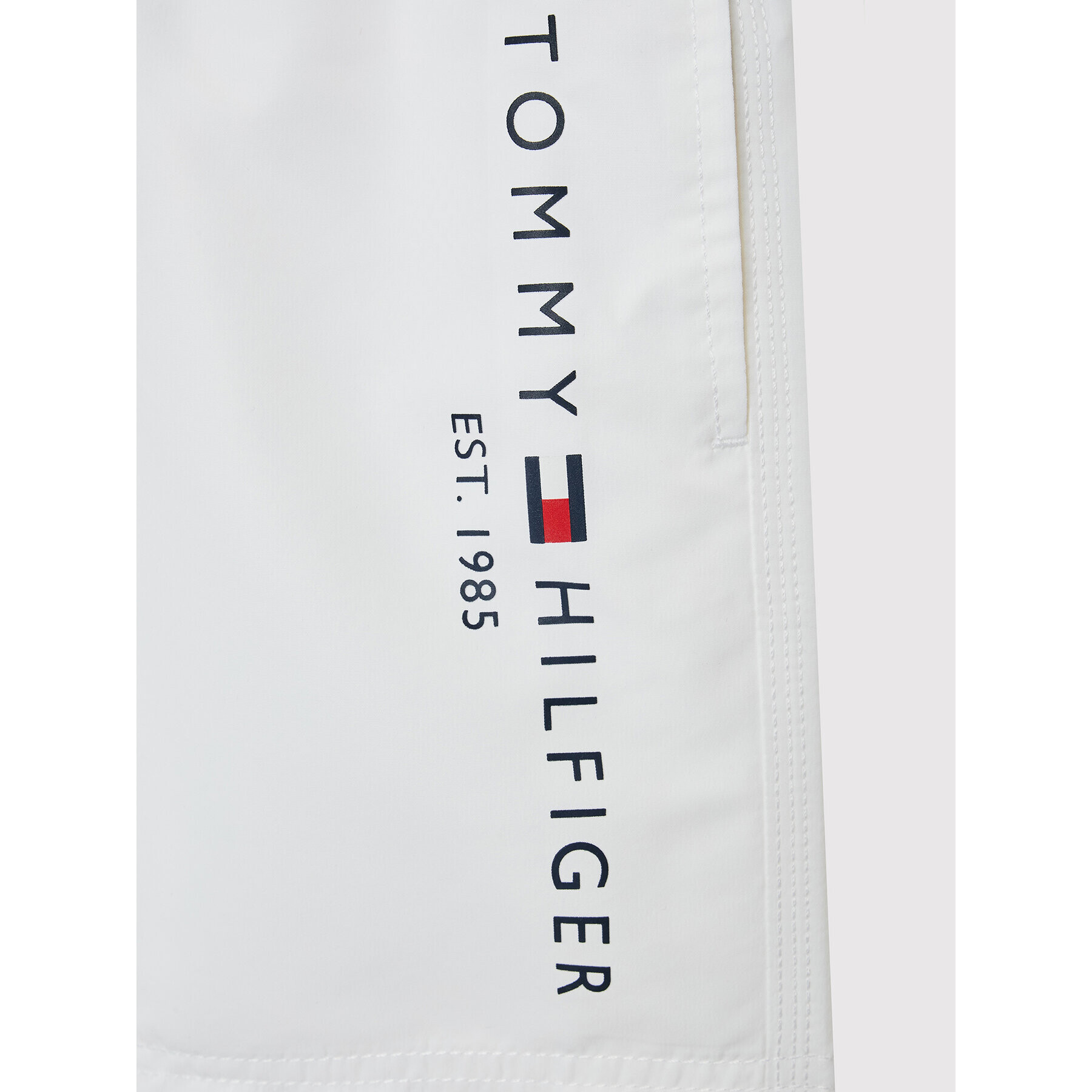 Tommy Hilfiger Plavecké šortky Medium UB0UB00378 Bílá Regular Fit - Pepit.cz