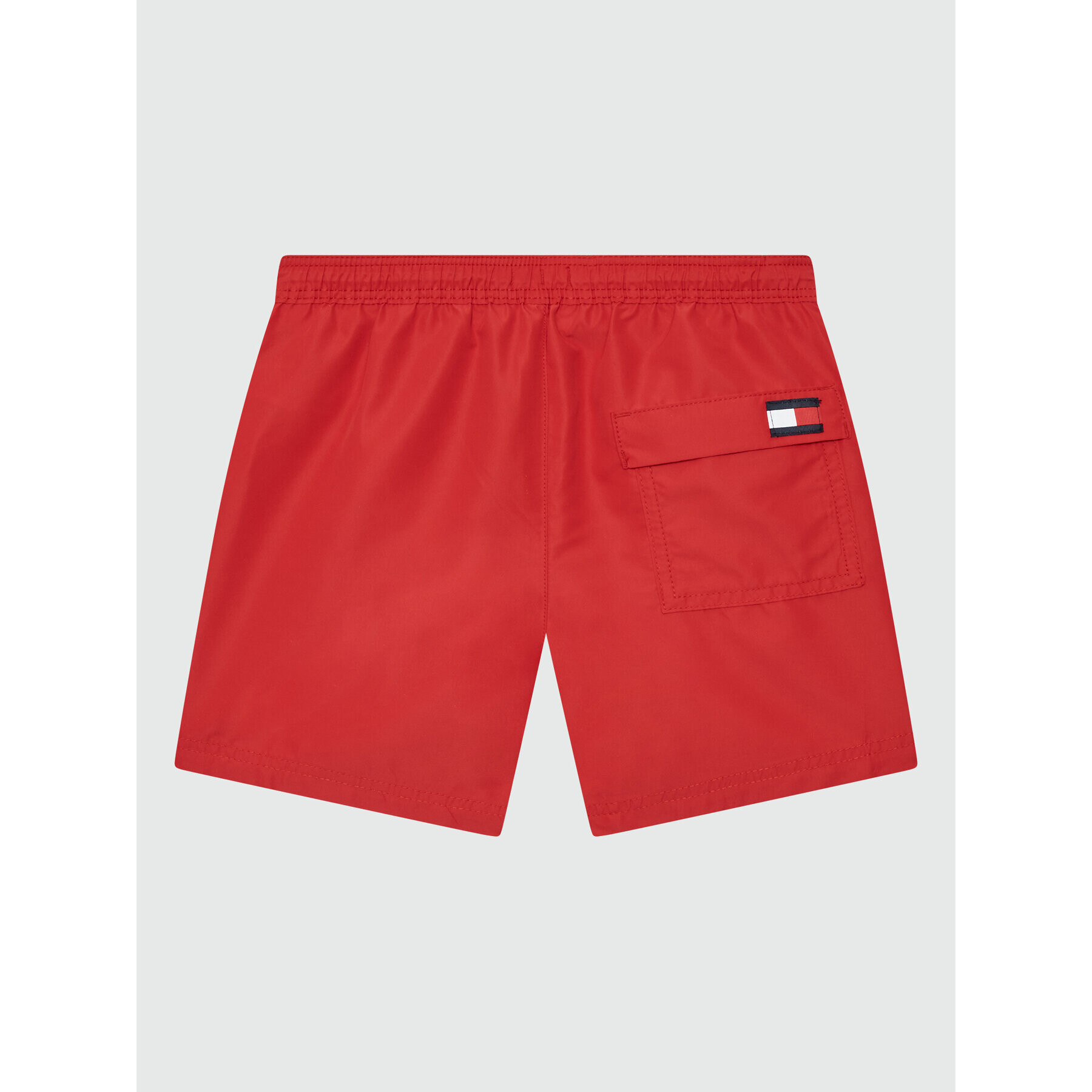 Tommy Hilfiger Plavecké šortky Medium UB0UB00378 Červená Regular Fit - Pepit.cz