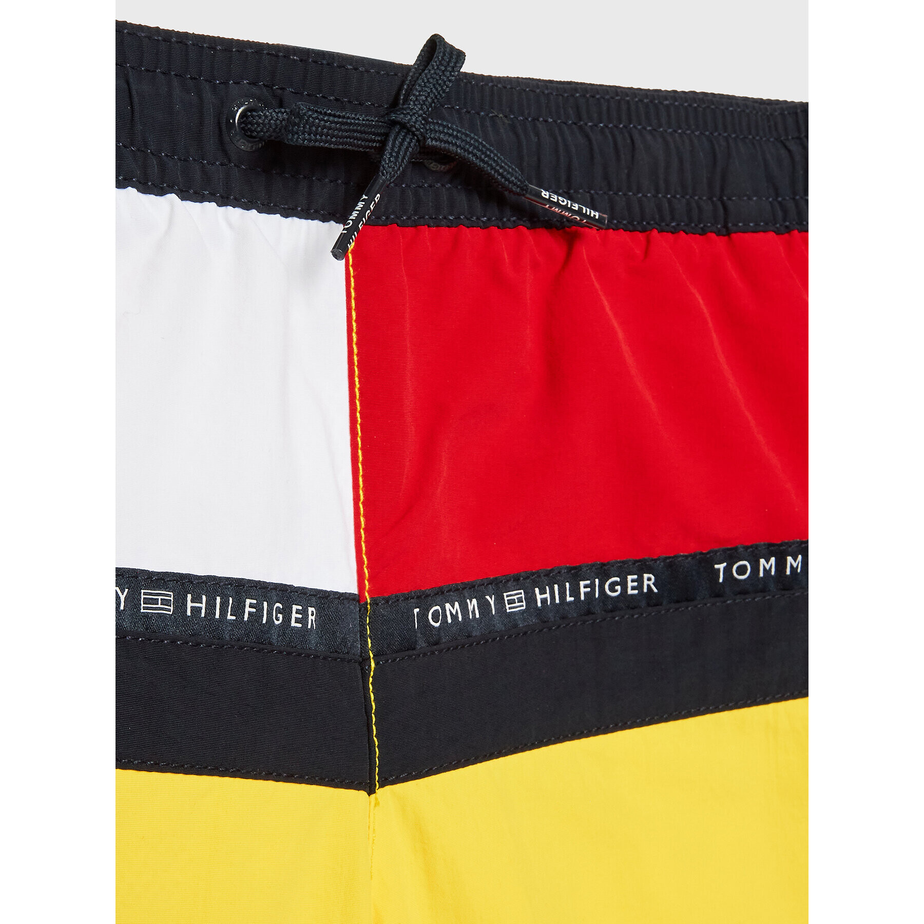 Tommy Hilfiger Plavecké šortky UB0UB00481 Žlutá Regular Fit - Pepit.cz