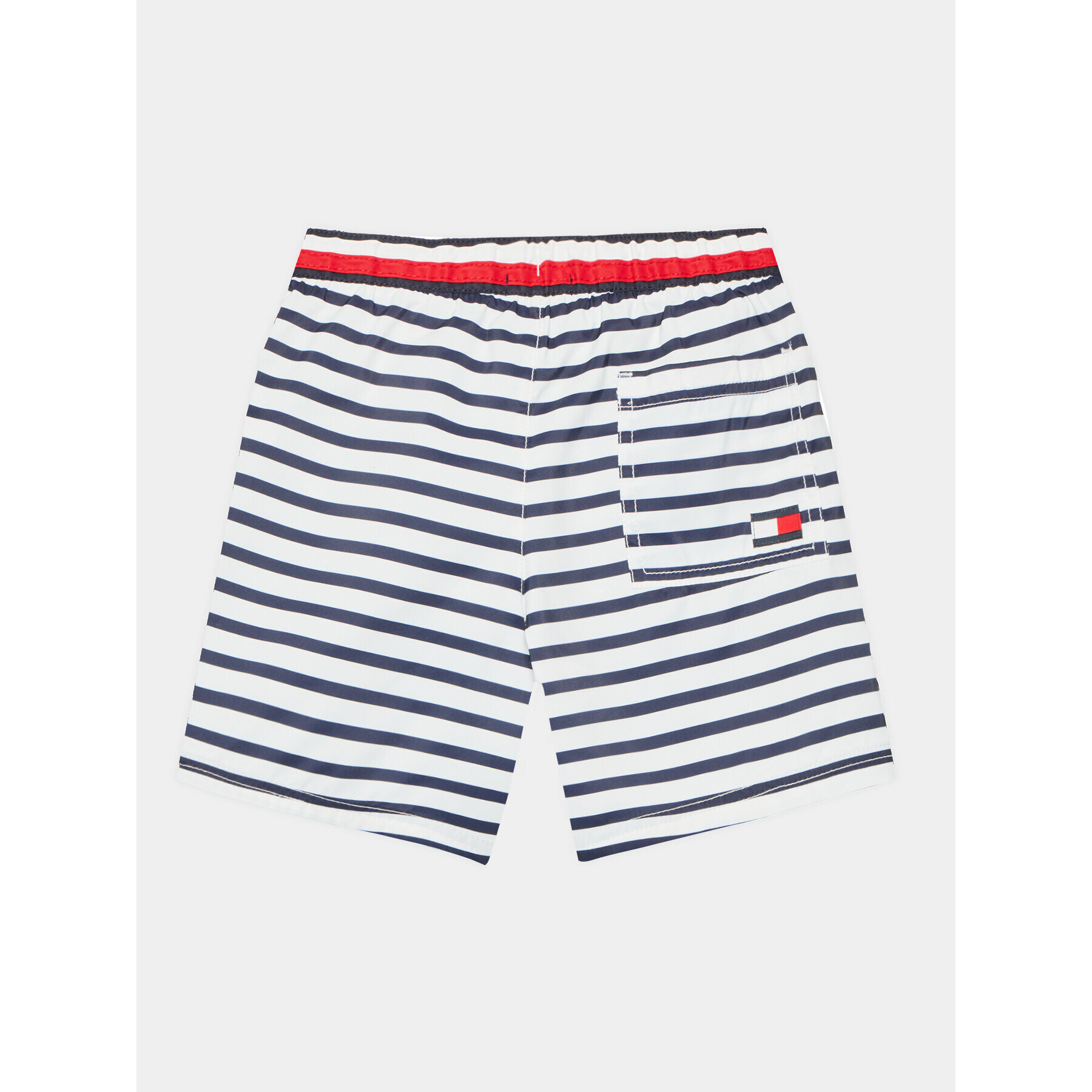 Tommy Hilfiger Plavecké šortky UB0UB00483 Bílá Regular Fit - Pepit.cz