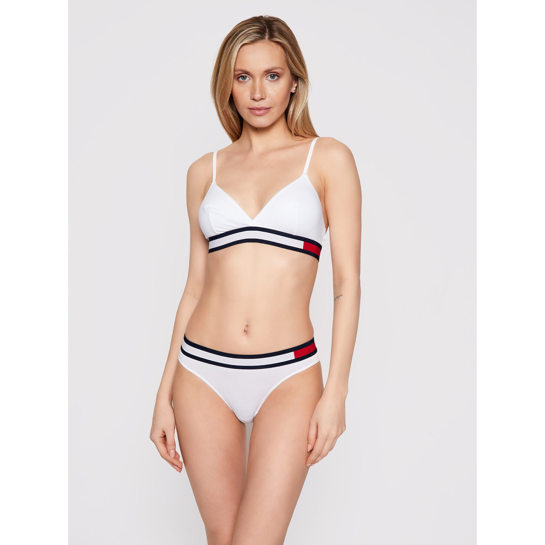 Tommy Hilfiger Podprsenka Bralette UW0UW01597 Bílá - Pepit.cz