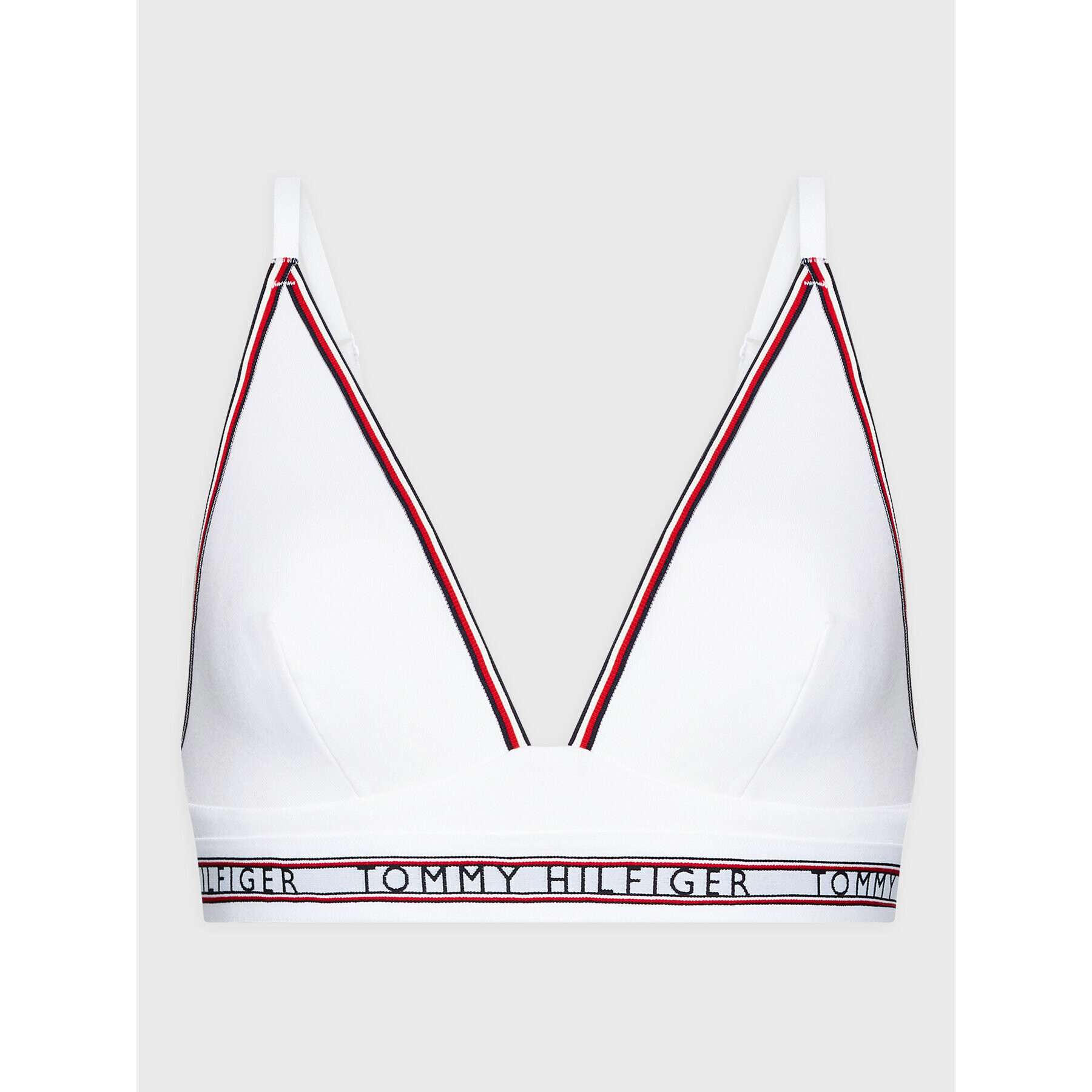 Tommy Hilfiger Podprsenka Bralette UW0UW03504 Bílá - Pepit.cz