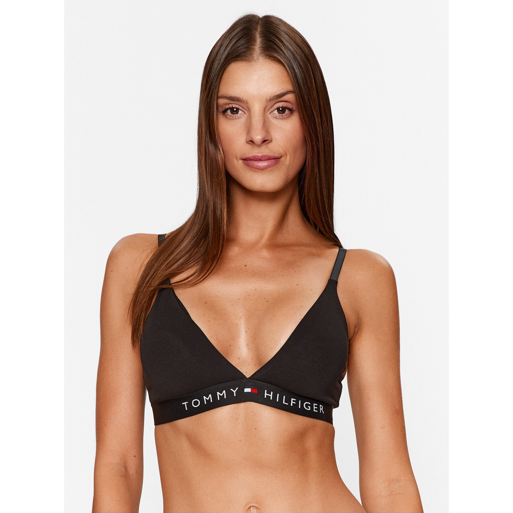 Tommy Hilfiger Podprsenka Bralette UW0UW04144 Černá - Pepit.cz