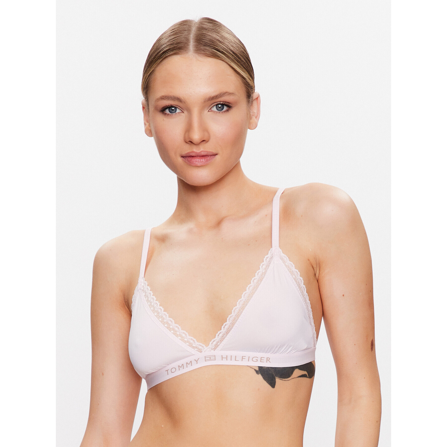 Tommy Hilfiger Podprsenka Bralette UW0UW04242 Růžová - Pepit.cz