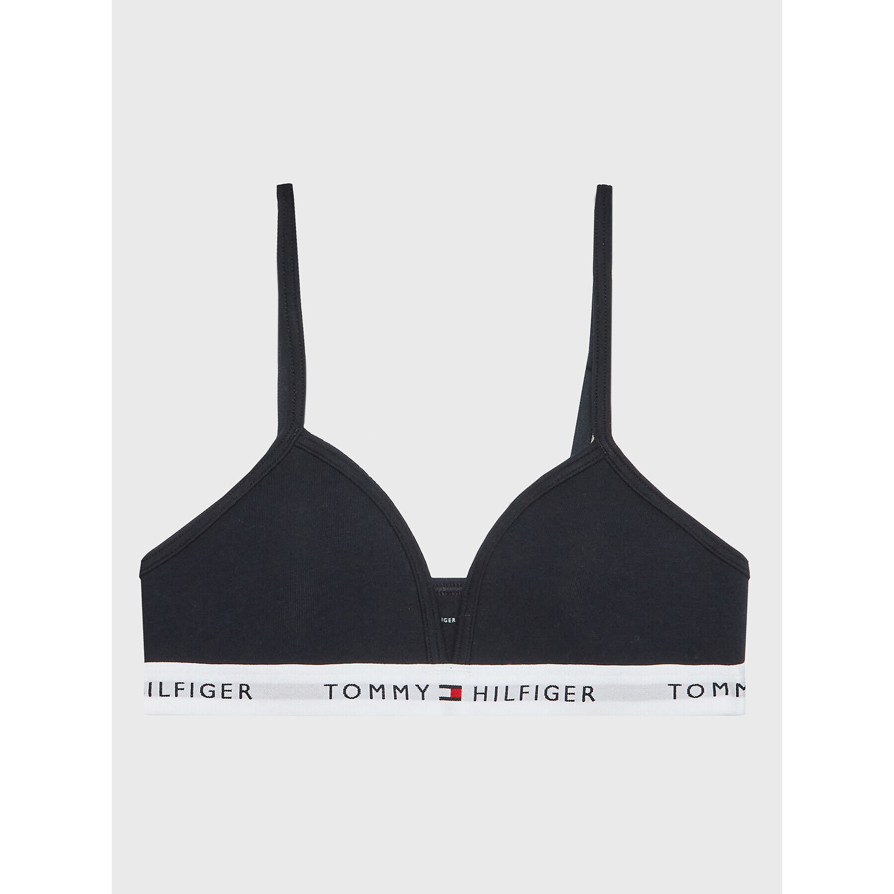 Tommy Hilfiger Podprsenka Padded Triangle UG0UG00585 Tmavomodrá - Pepit.cz