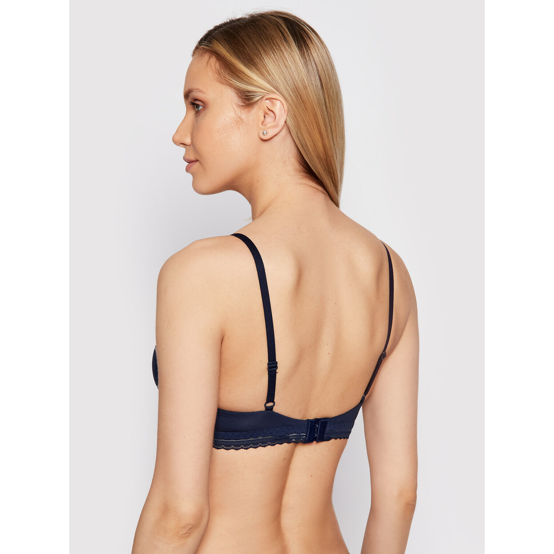 Tommy Hilfiger Podprsenka Push-up UW0UW00305 Tmavomodrá - Pepit.cz