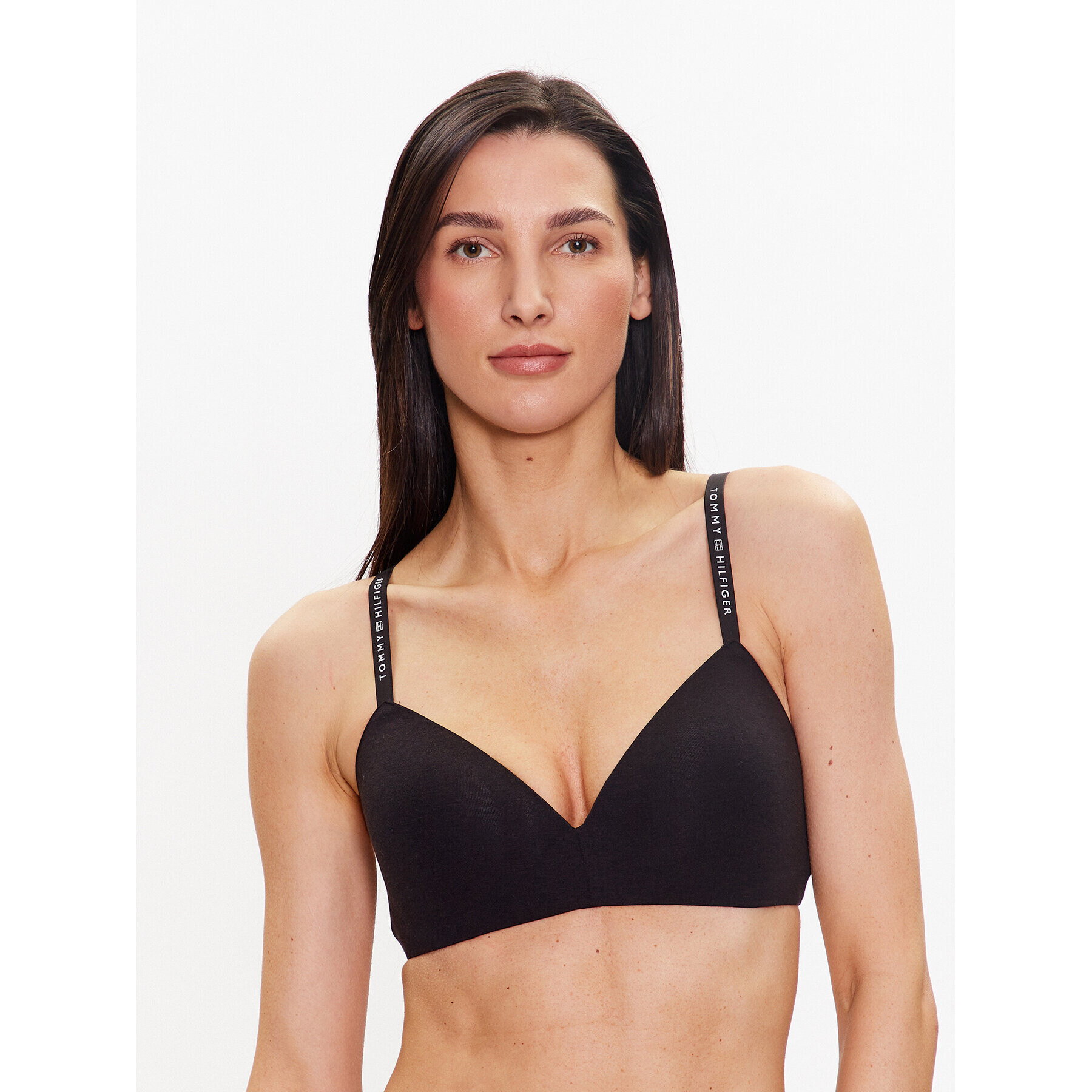 Tommy Hilfiger Podprsenka Push-up UW0UW04235 Černá - Pepit.cz