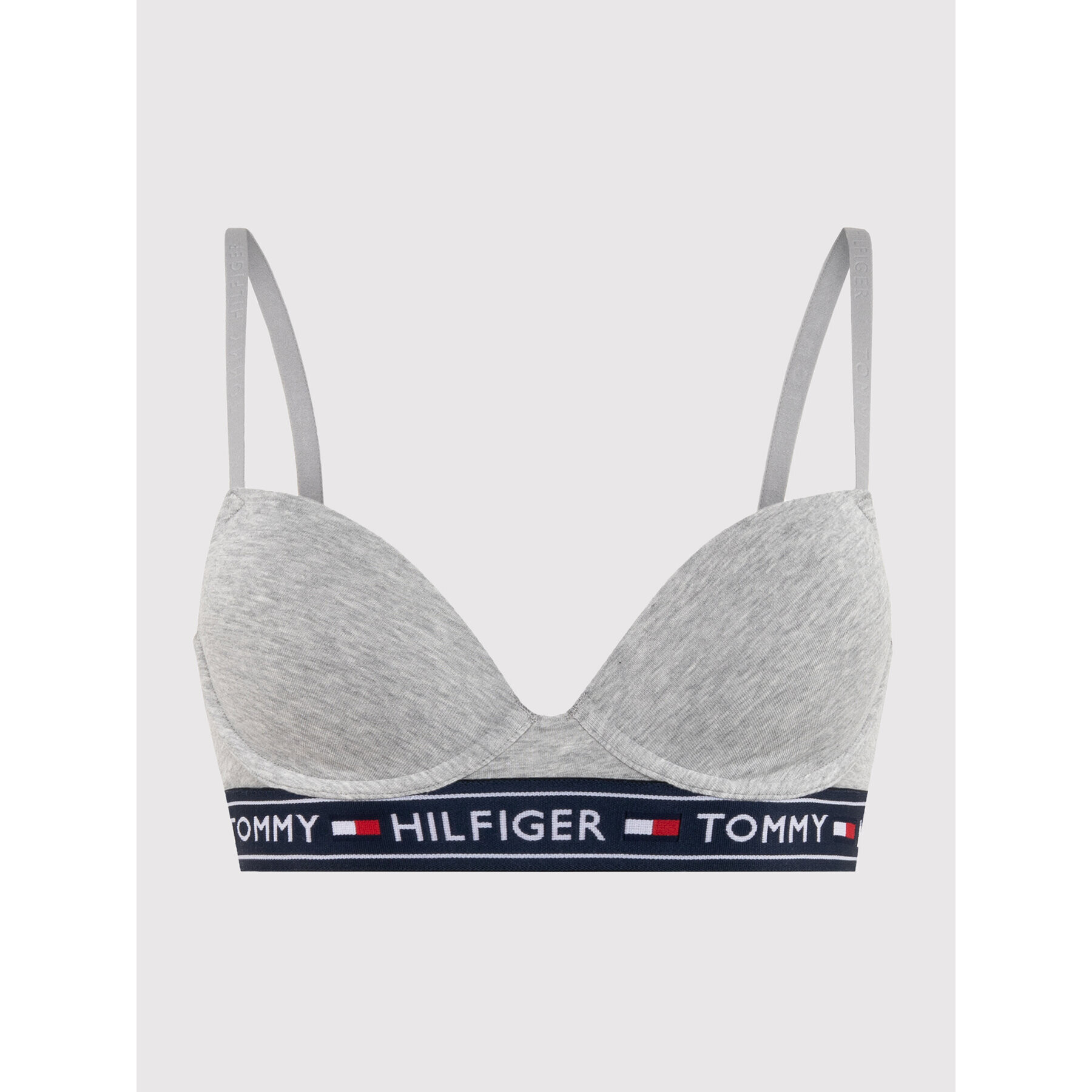 Tommy Hilfiger Podprsenka s kosticemi UW0UW00558 Šedá - Pepit.cz