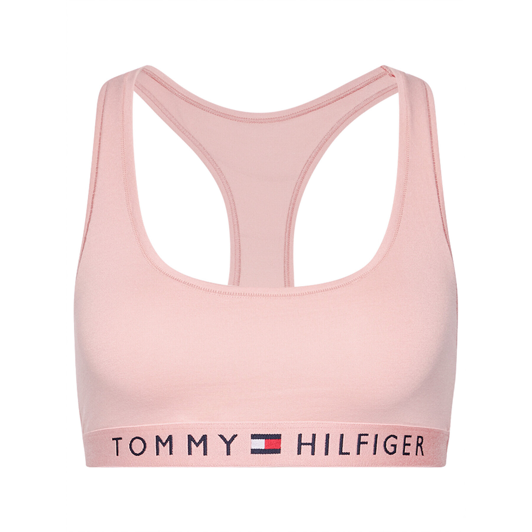 Tommy Hilfiger Podprsenkový top UW0UW02037 Růžová - Pepit.cz