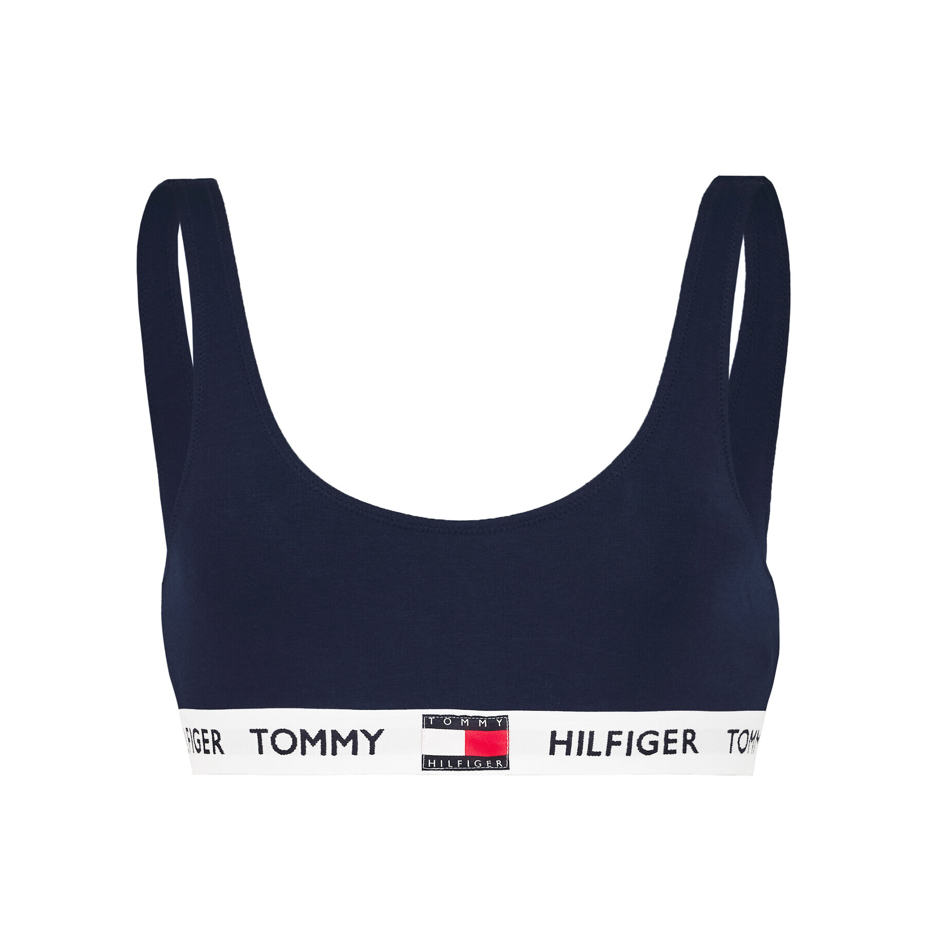 Tommy Hilfiger Podprsenkový top UW0UW02225 Tmavomodrá - Pepit.cz