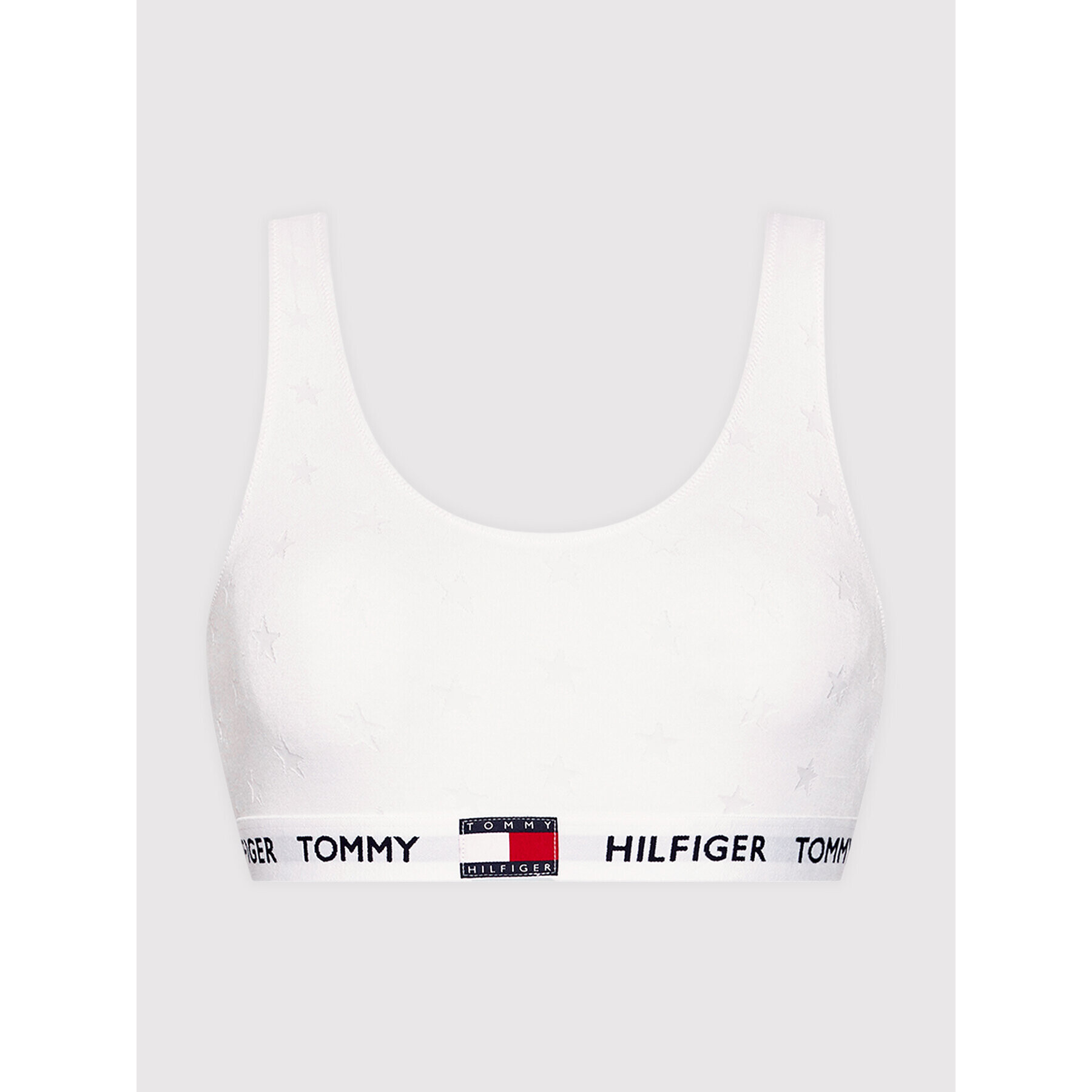 Tommy Hilfiger Podprsenkový top UW0UW02768 Bílá - Pepit.cz