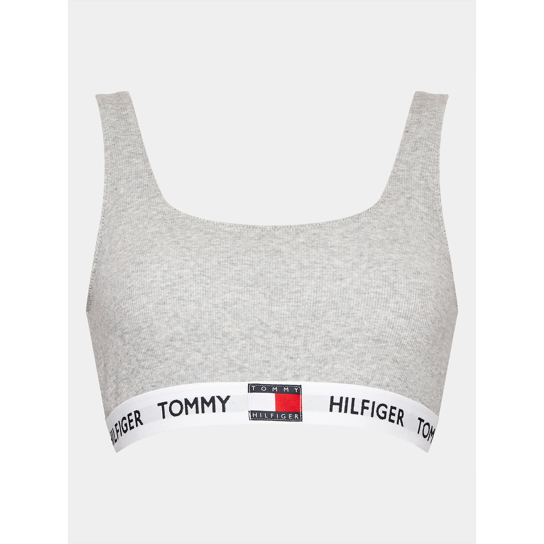 Tommy Hilfiger Podprsenkový top UW0UW04268 Šedá - Pepit.cz