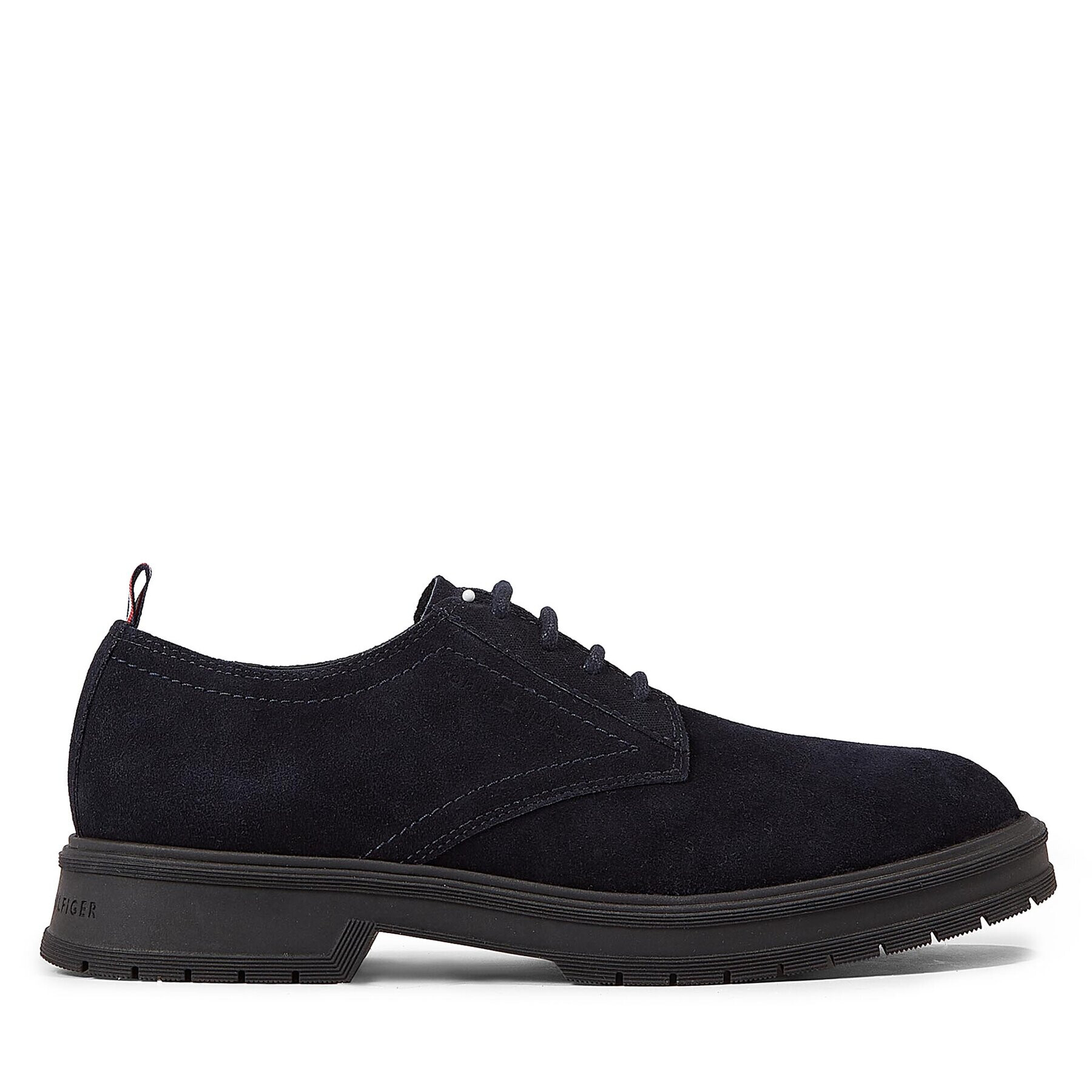 Tommy Hilfiger Polobotky Hilfiger Core Suede Shoe FM0FM04677 Modrá - Pepit.cz