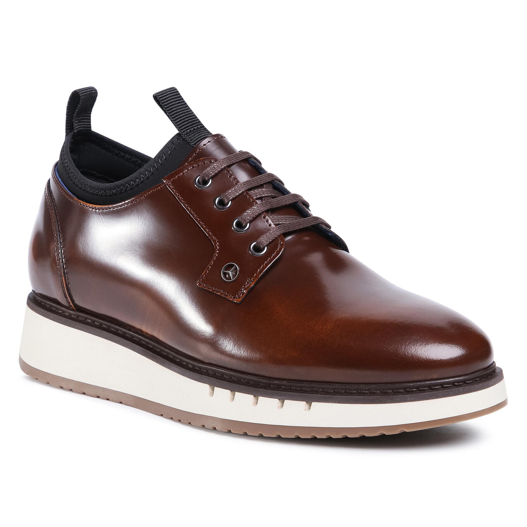 Tommy Hilfiger Polobotky Mb Lace Up Derby 2A FM0FM03151 Hnědá - Pepit.cz