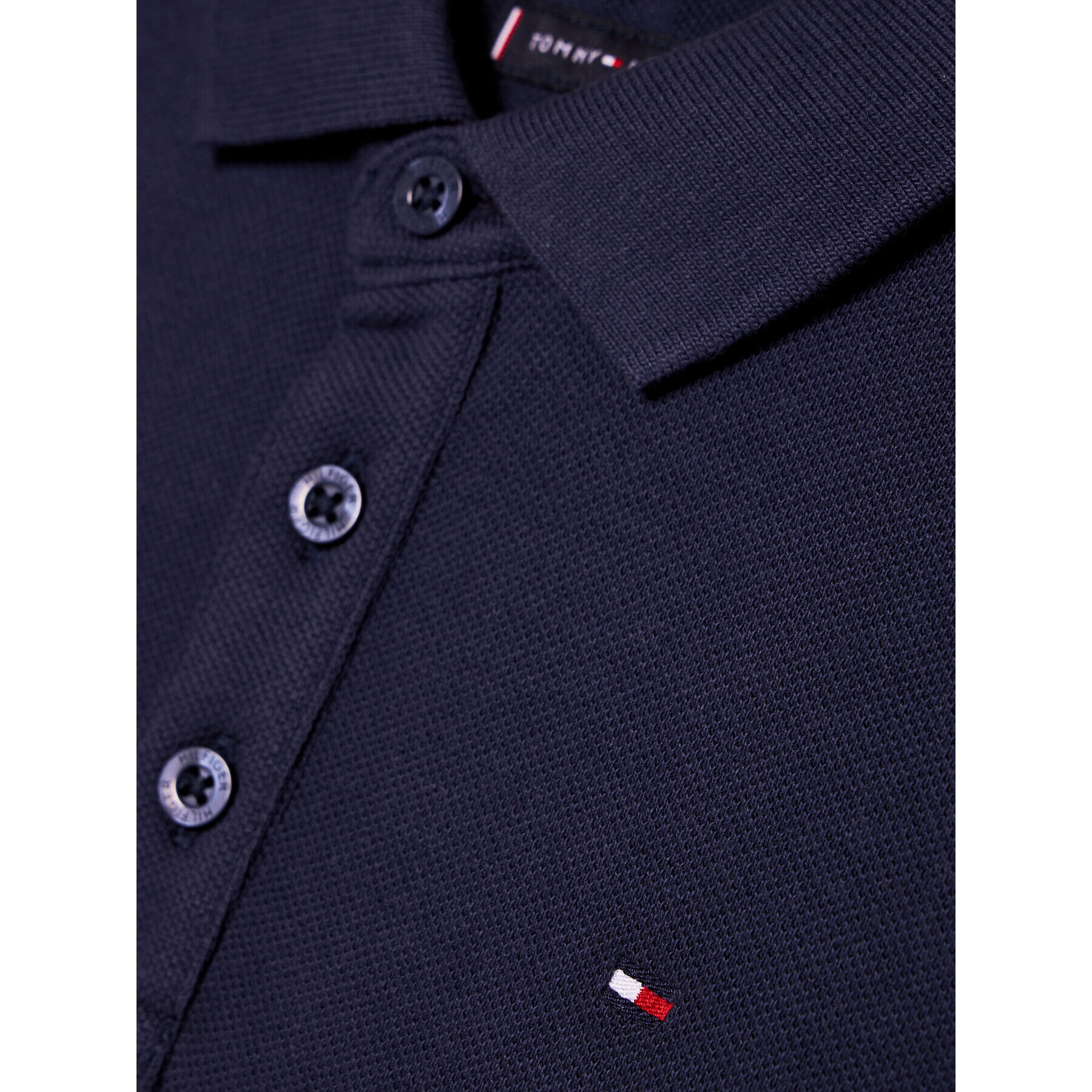 Tommy Hilfiger Polokošile Blocking KB0KB06539 D Tmavomodrá Regular Fit - Pepit.cz