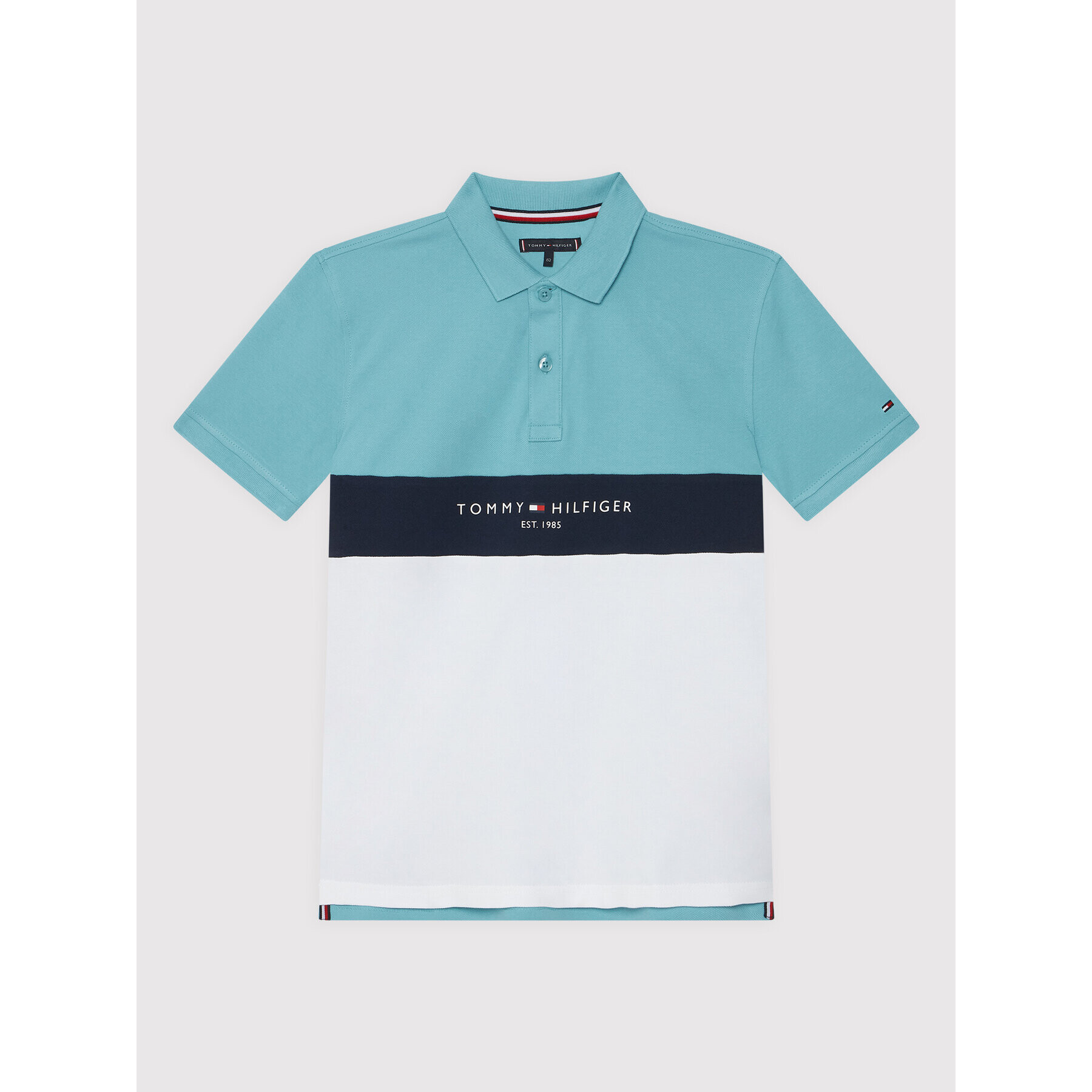 Tommy Hilfiger Polokošile Colorblock KB0KB07371 D Barevná Regular Fit - Pepit.cz