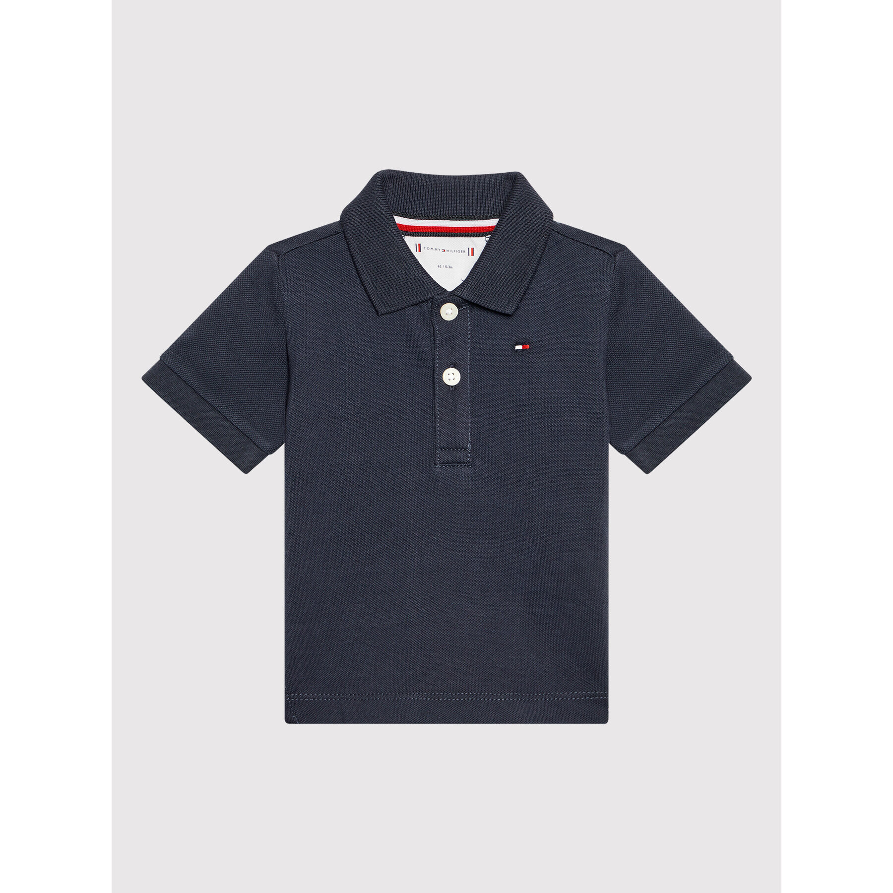 Tommy Hilfiger Polokošile Colorblock KN0KN01388 Tmavomodrá Regular Fit - Pepit.cz