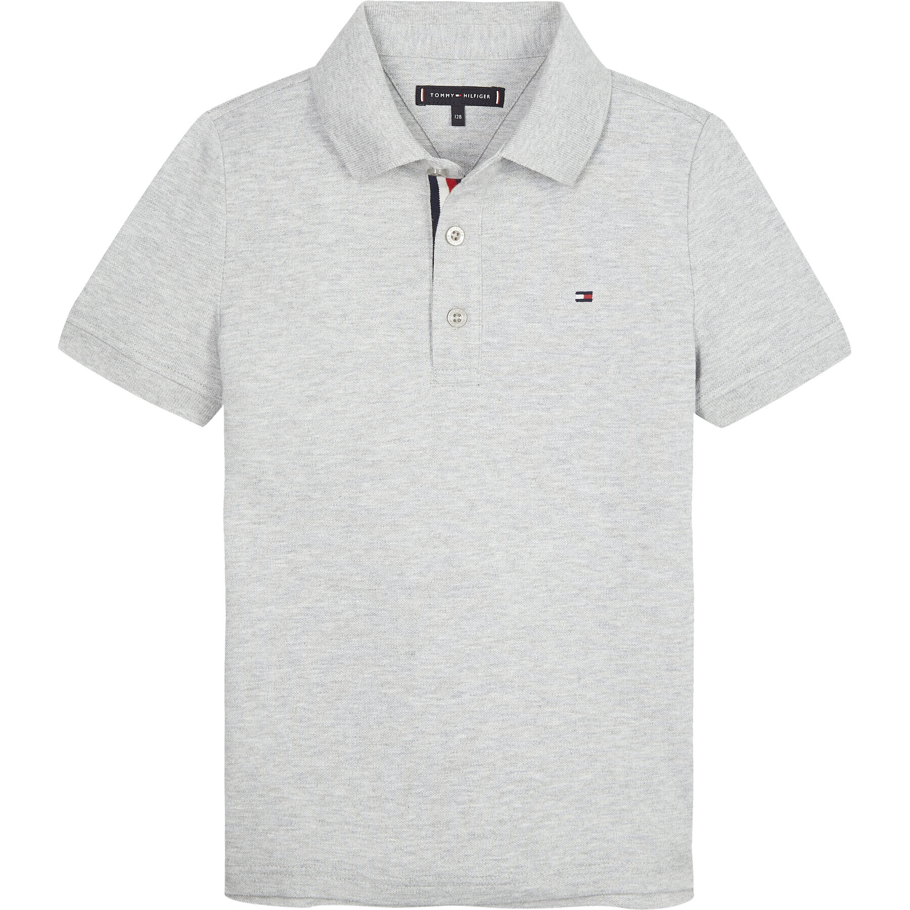 Tommy Hilfiger Polokošile Essential KB0KB05434 M Šedá Regular Fit - Pepit.cz