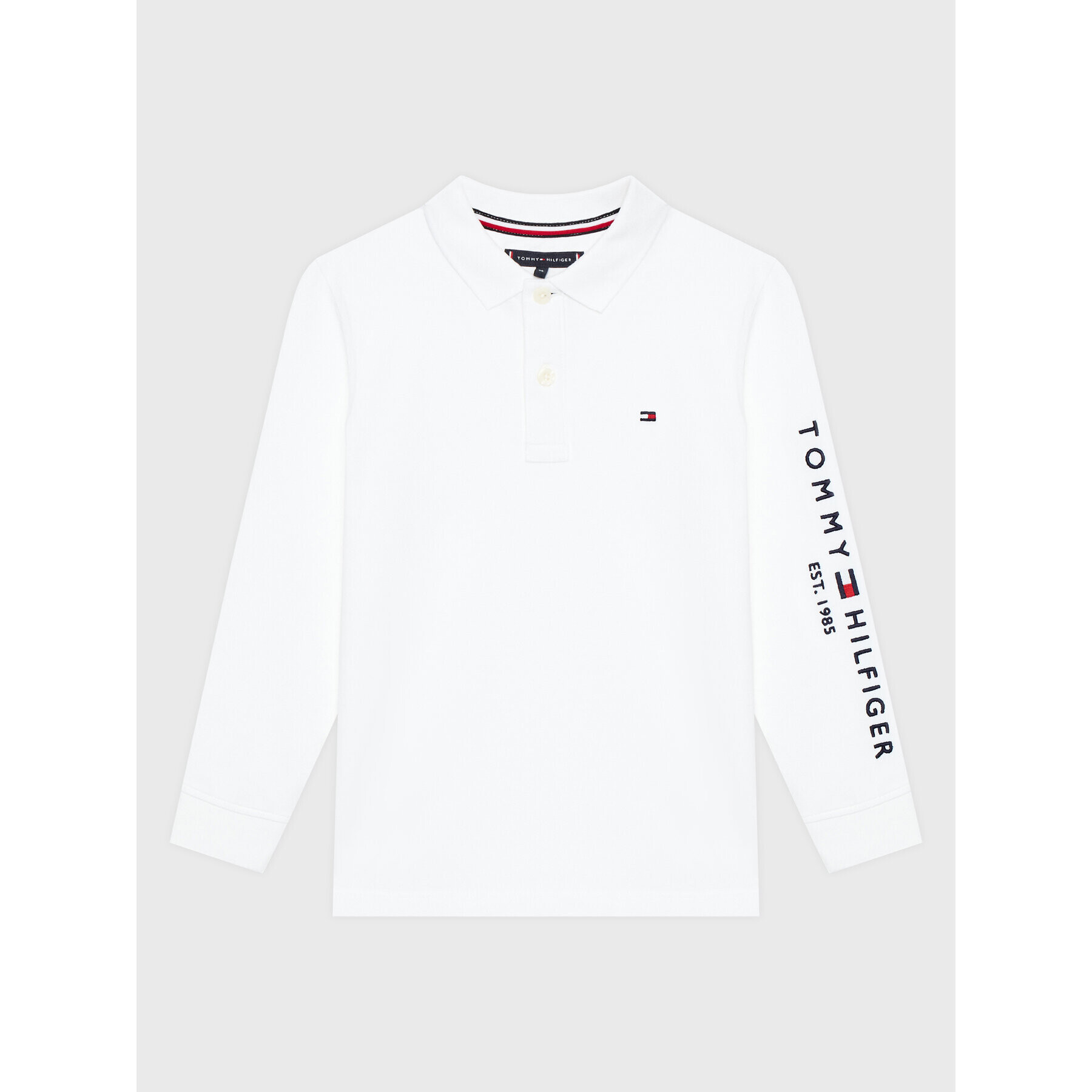 Tommy Hilfiger Polokošile Essential KB0KB07729 D Bílá Regular Fit - Pepit.cz