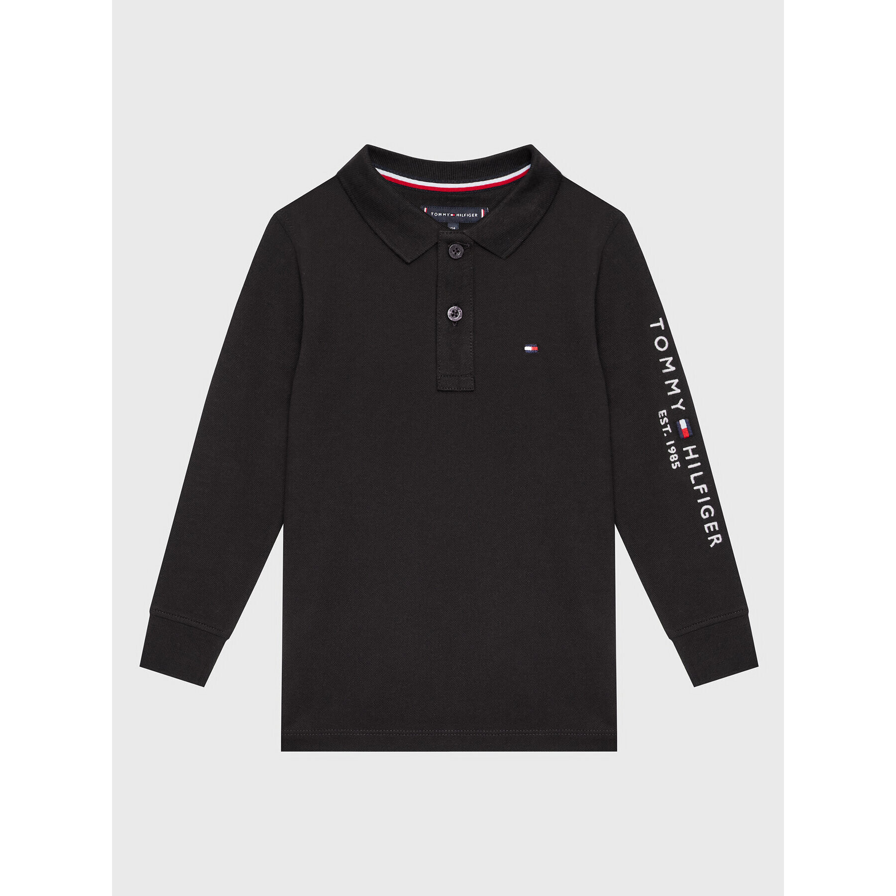 Tommy Hilfiger Polokošile Essential KB0KB07729 M Černá Regular Fit - Pepit.cz