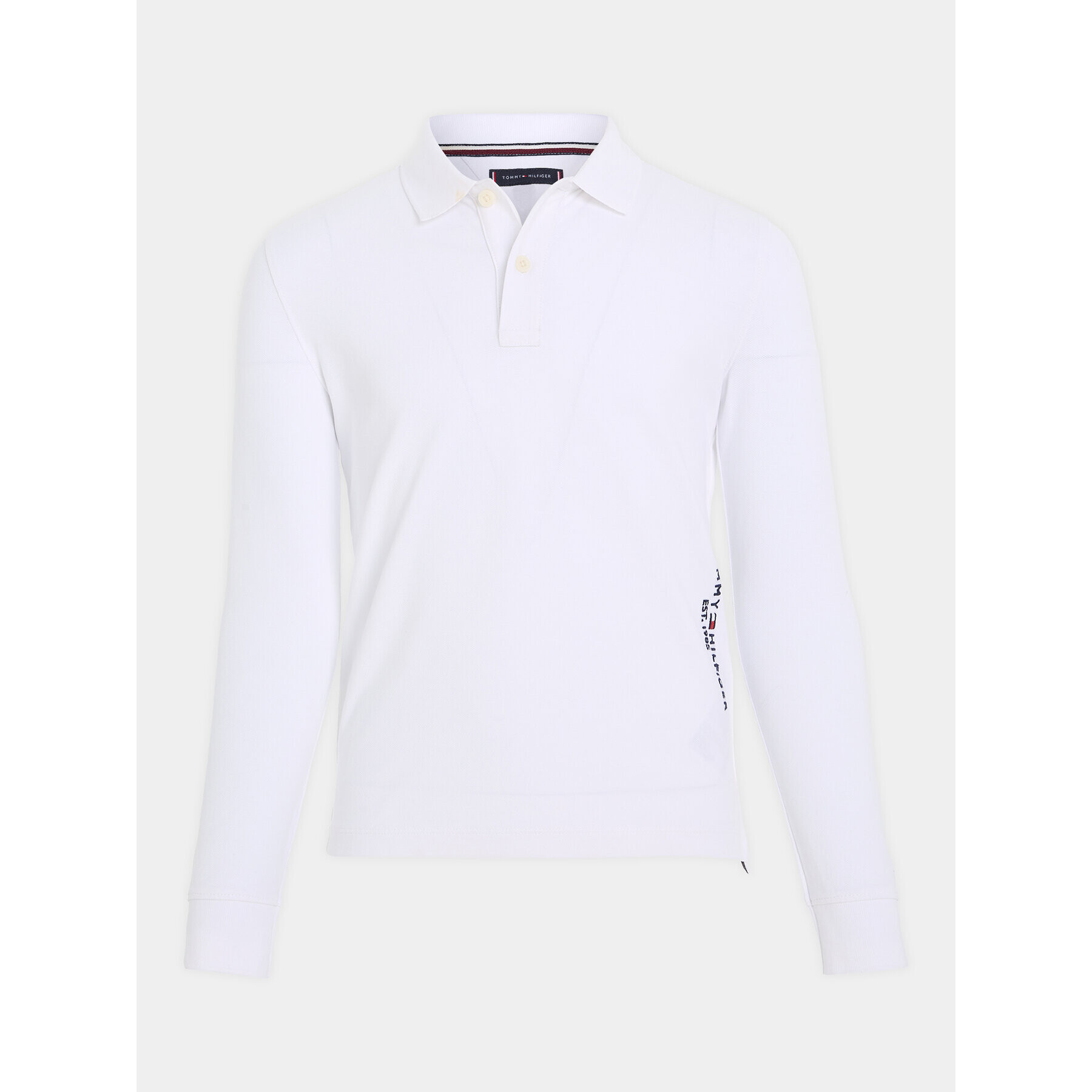 Tommy Hilfiger Polokošile Essential KB0KB08533 Bílá Regular Fit - Pepit.cz