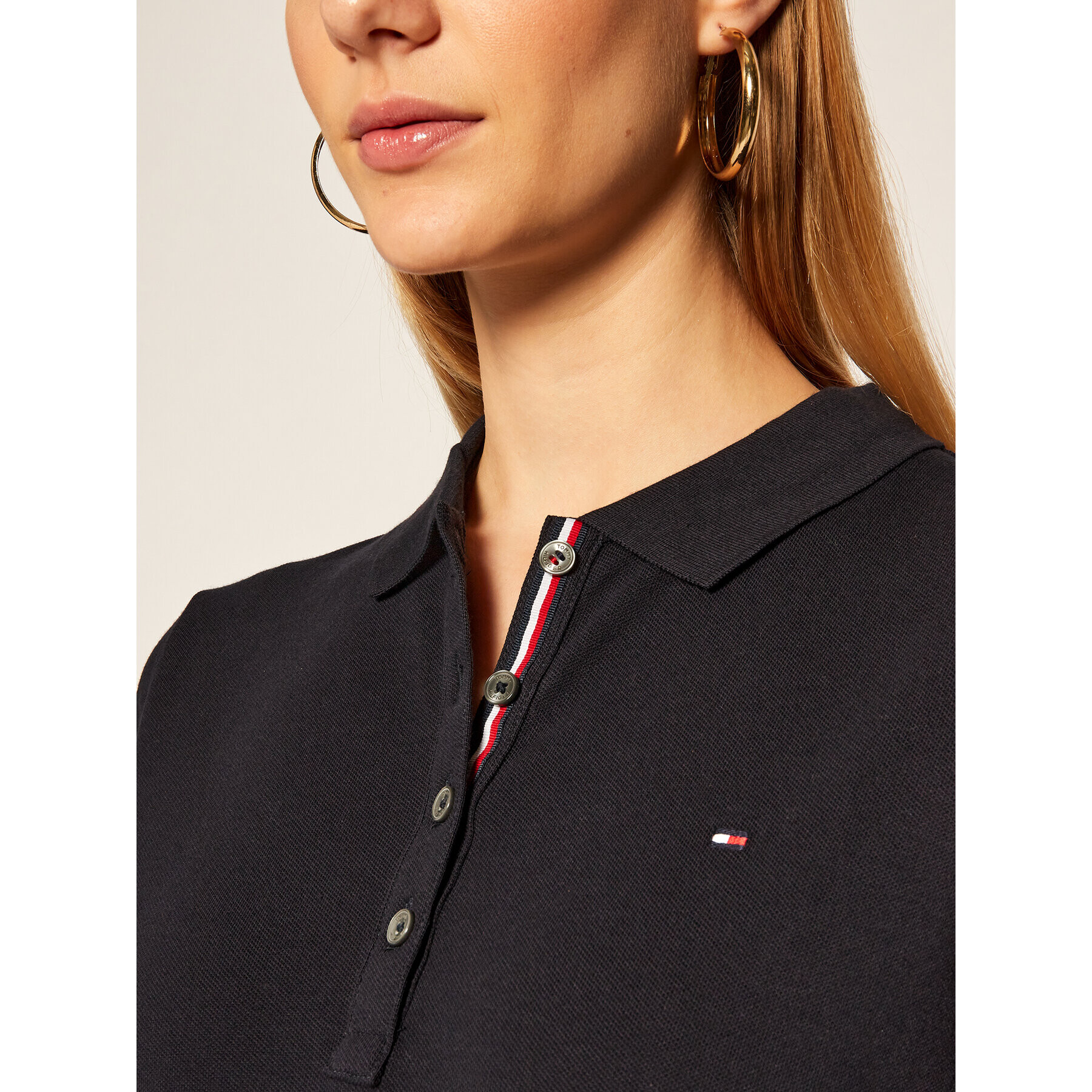 Tommy Hilfiger Polokošile Essential WW0WW28578 Tmavomodrá Regular Fit - Pepit.cz