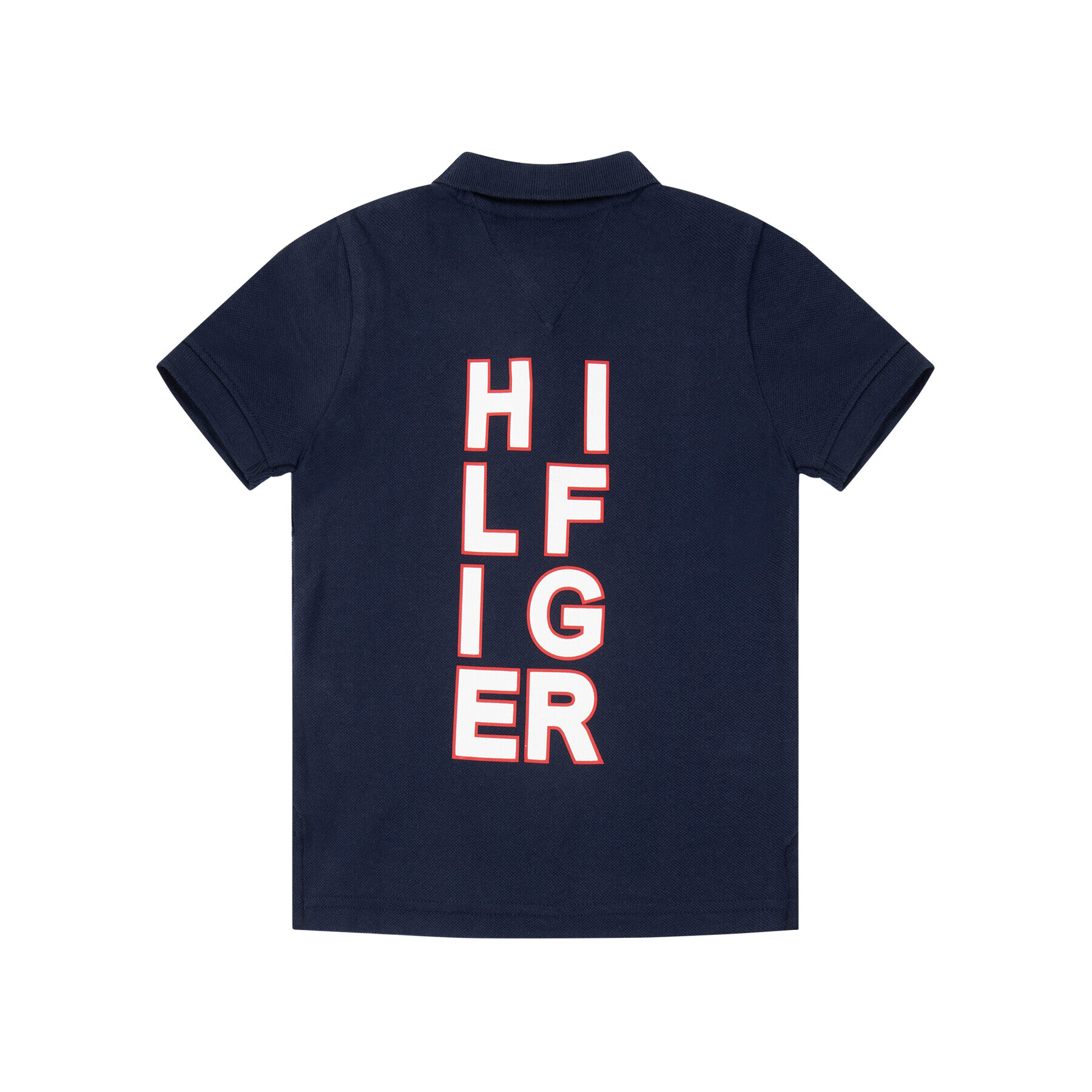 Tommy Hilfiger Polokošile Graphic KB0KB05430 D Tmavomodrá Regular Fit - Pepit.cz