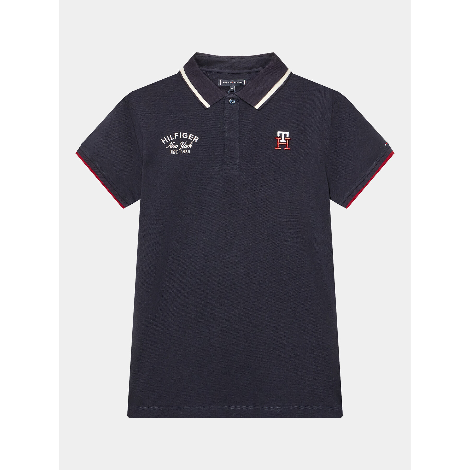 Tommy Hilfiger Polokošile Icon KB0KB08153 D Tmavomodrá Regular Fit - Pepit.cz