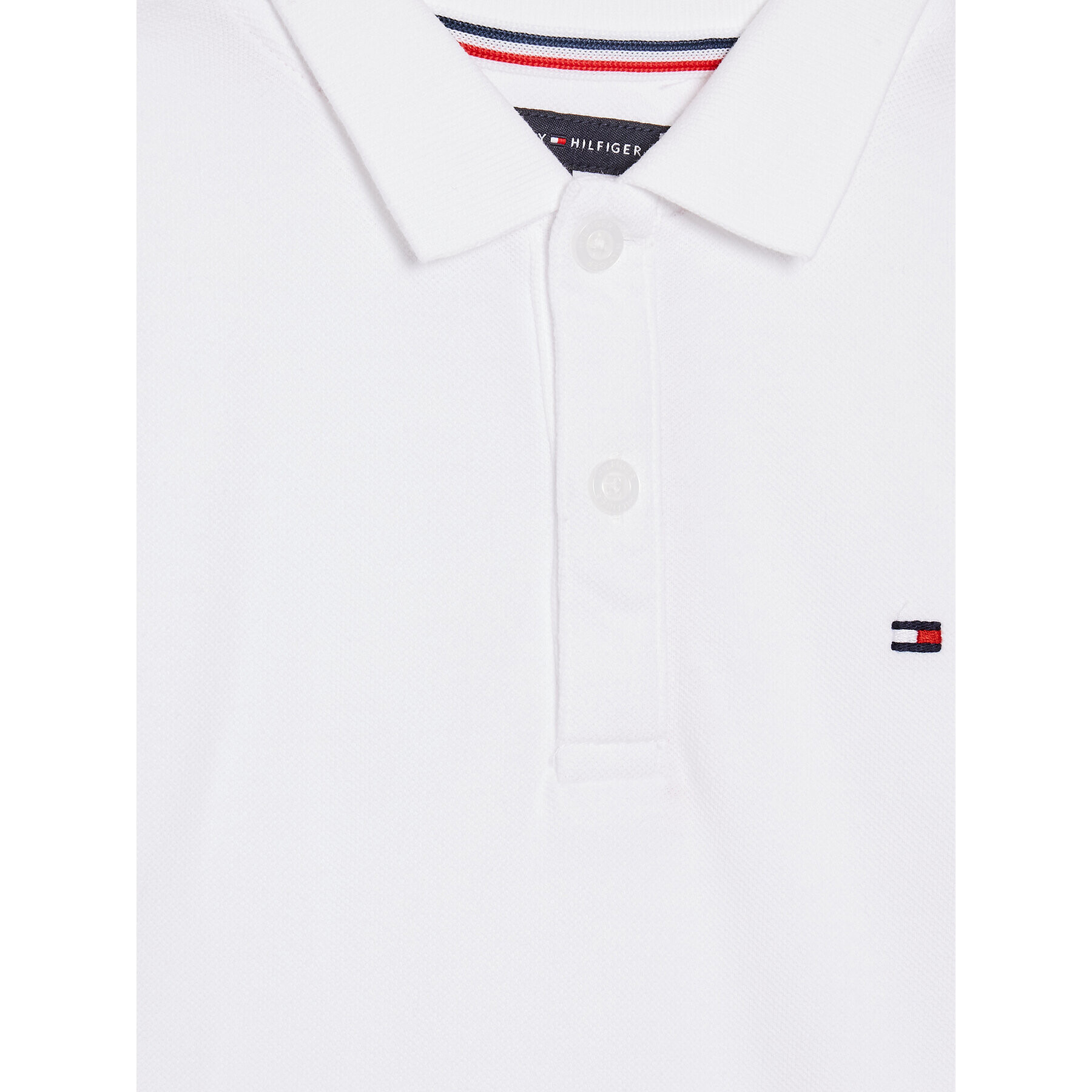 Tommy Hilfiger Polokošile KB0KB07365 Bílá Regular Fit - Pepit.cz