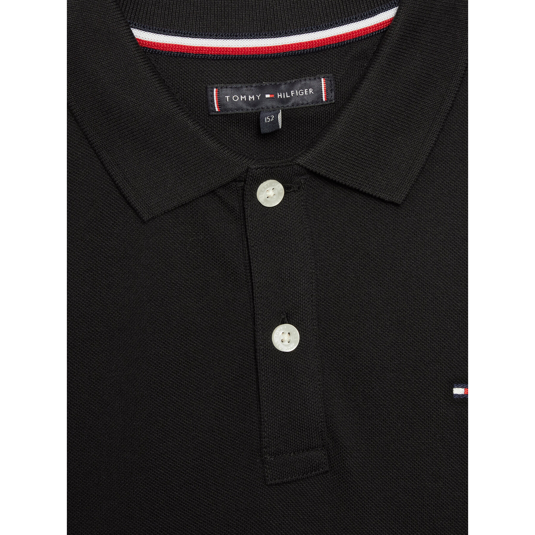 Tommy Hilfiger Polokošile KB0KB07365 D Černá Regular Fit - Pepit.cz