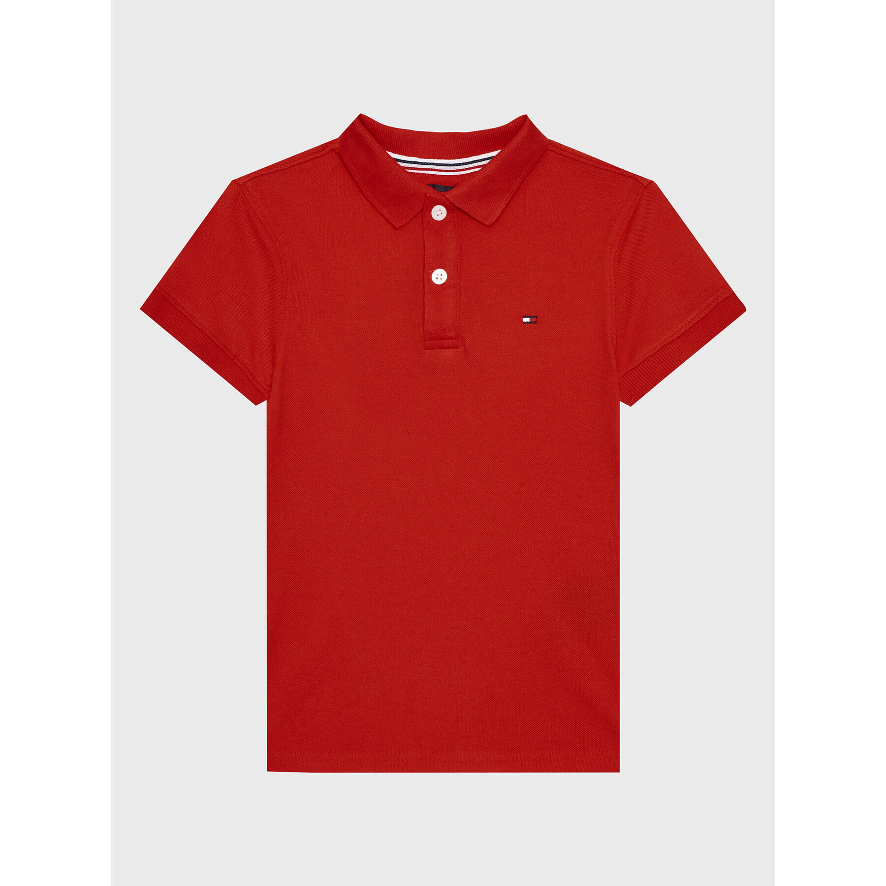 Tommy Hilfiger Polokošile KB0KB07365 D Červená Regular Fit - Pepit.cz