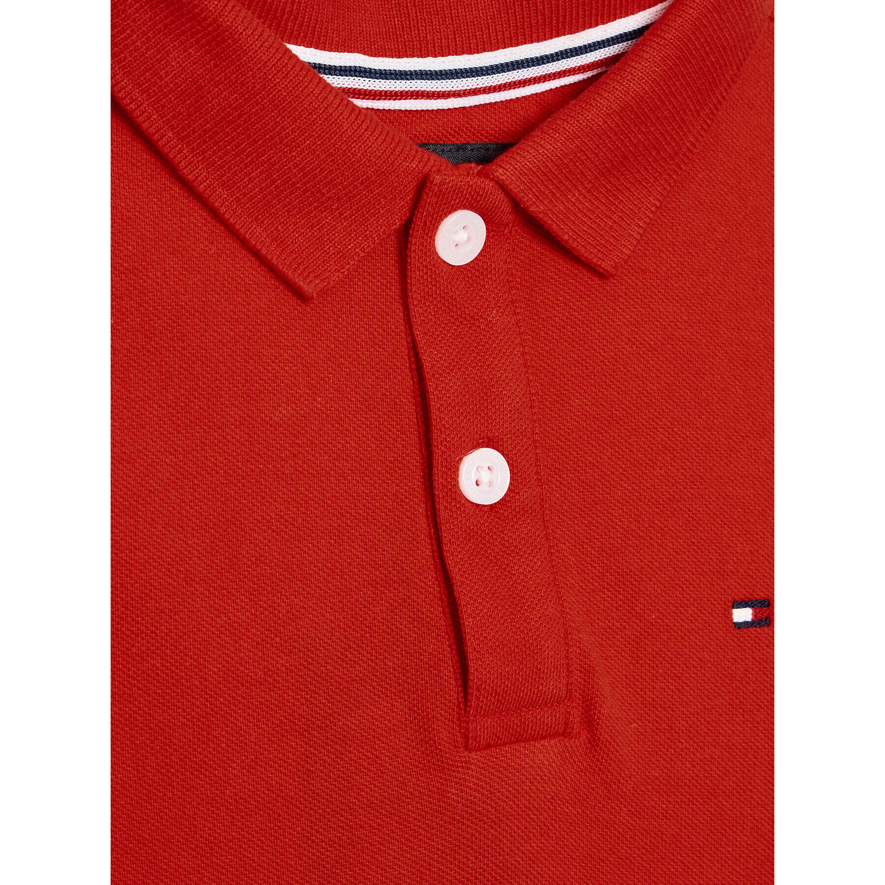 Tommy Hilfiger Polokošile KB0KB07365 D Červená Regular Fit - Pepit.cz